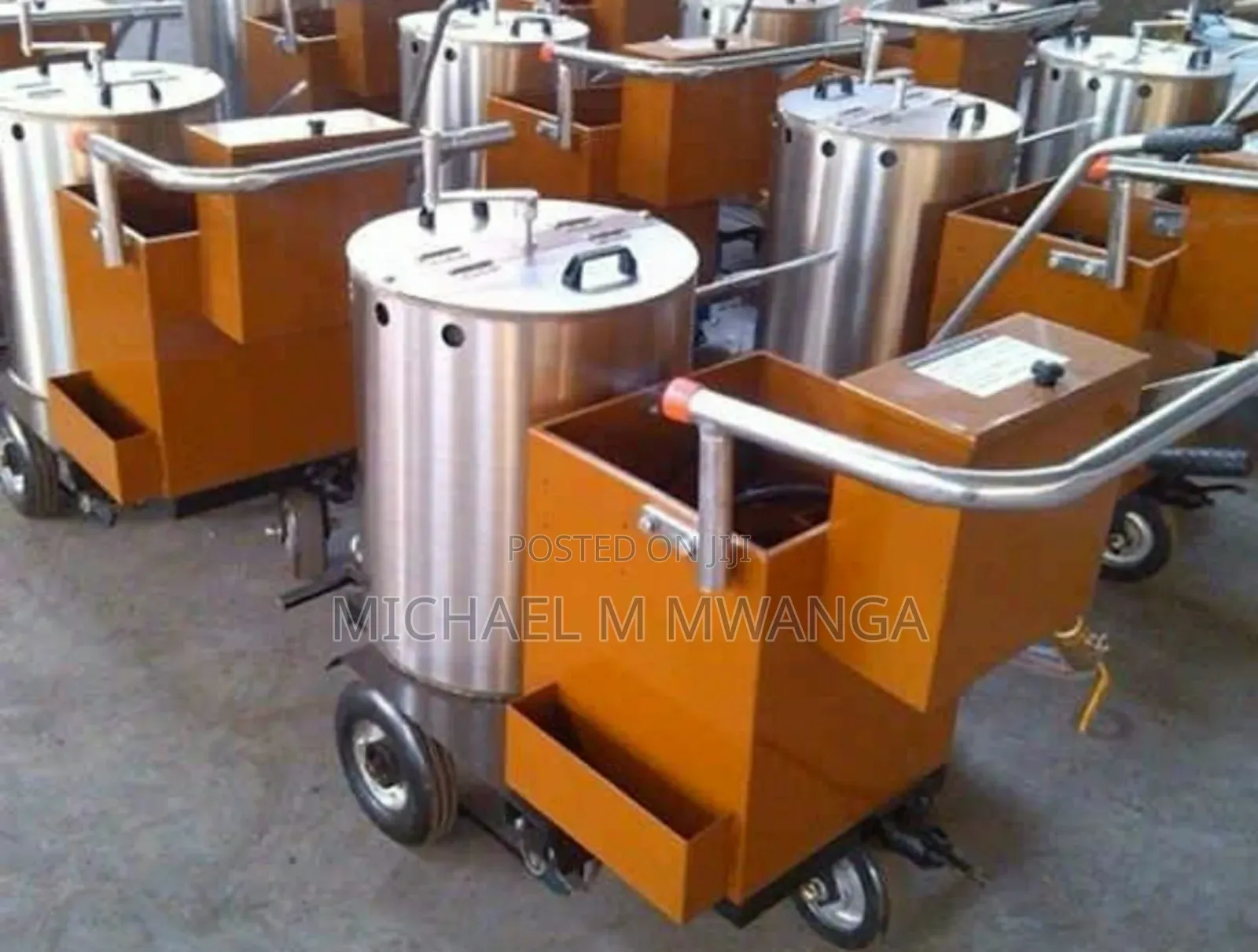 Low Maintenance Thermoplastic Road Marking Machine