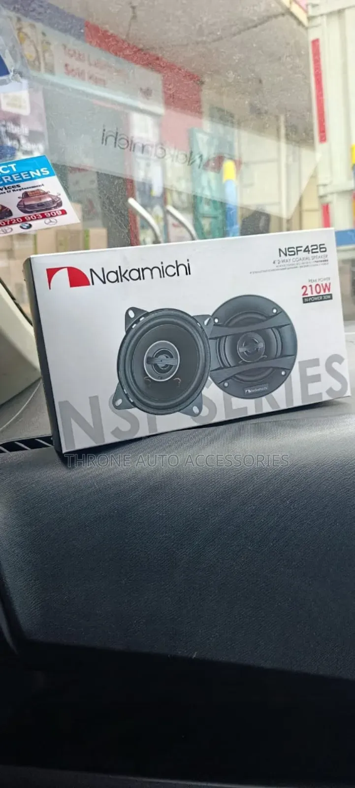 Nakamichi Dashboard Speakers 4 Inch