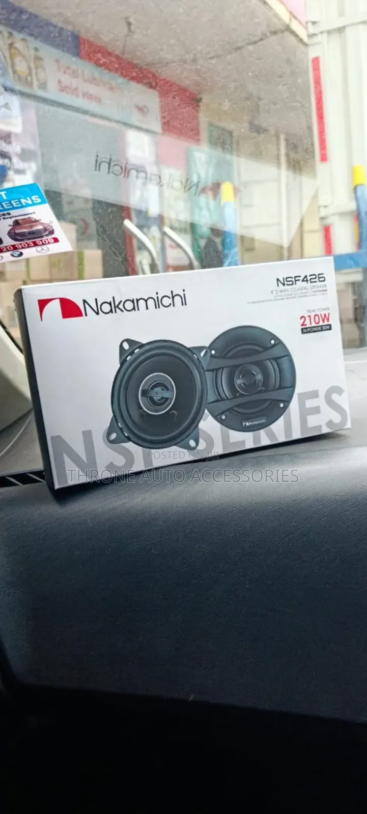 Nakamichi Dashboard Speakers 4 Inch