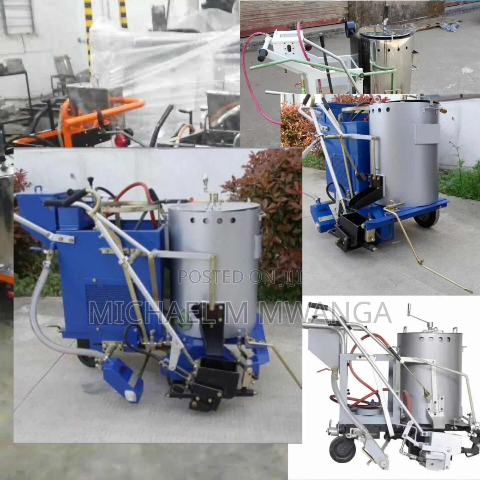 Melt Control Thermoplastic Road Marking Machine