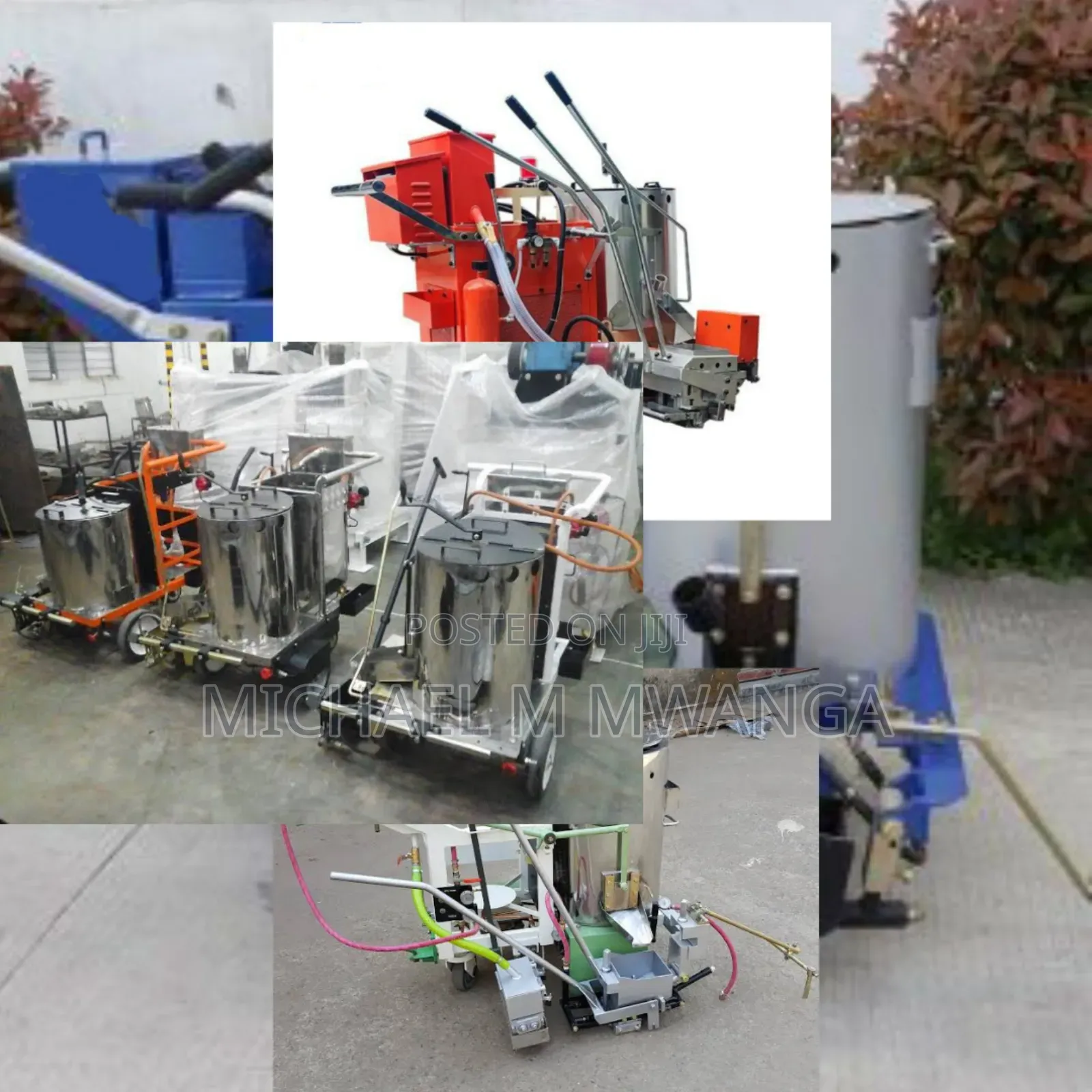 Adhesion Maximized Thermoplastic Road Marking Machine