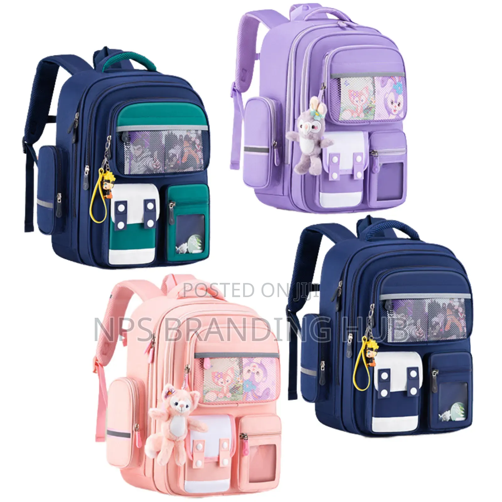 Large Capacity Kids School Bag Size: 42*30*20cm Jes