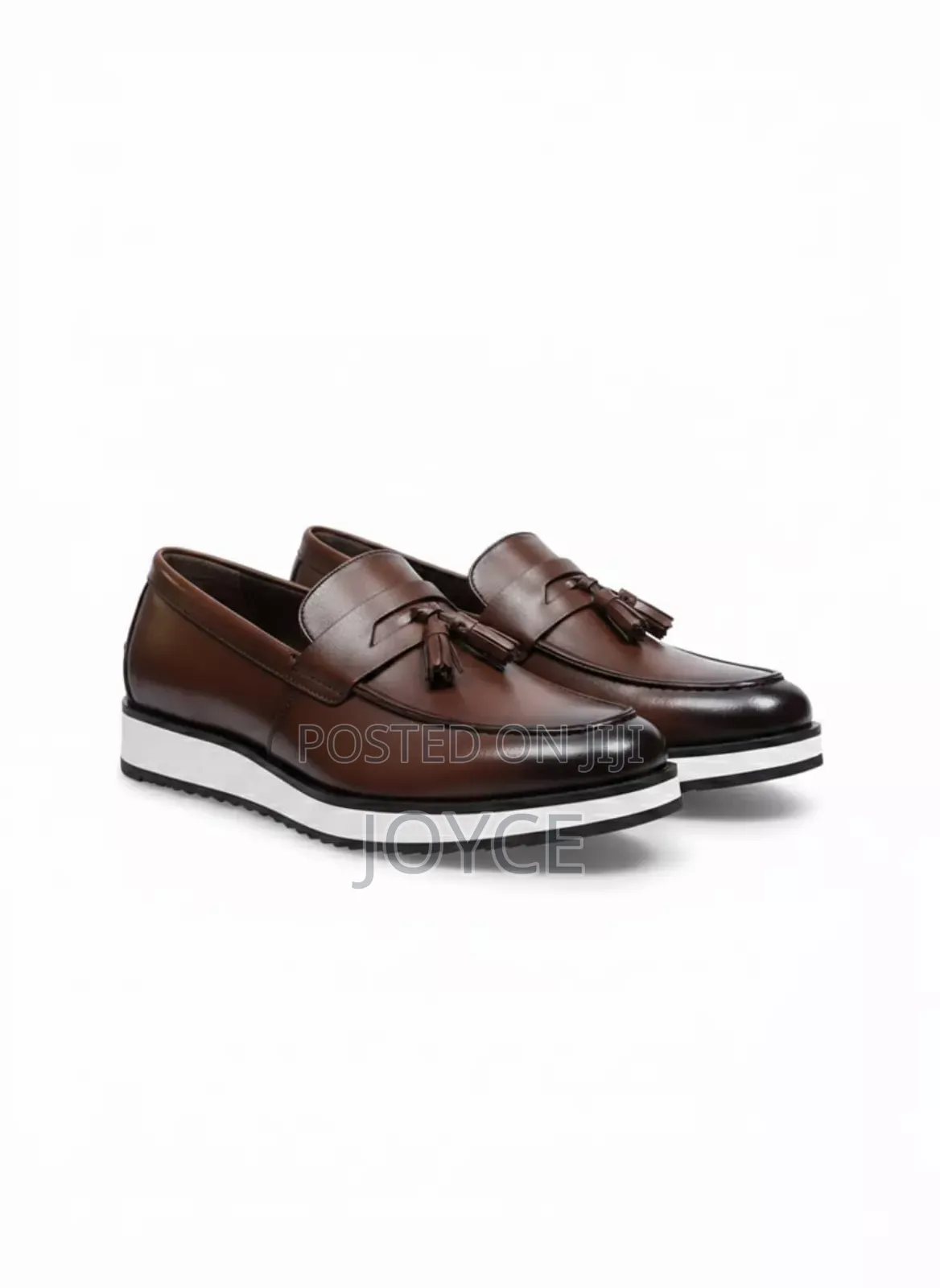 Azam Laceless Leather Shoes