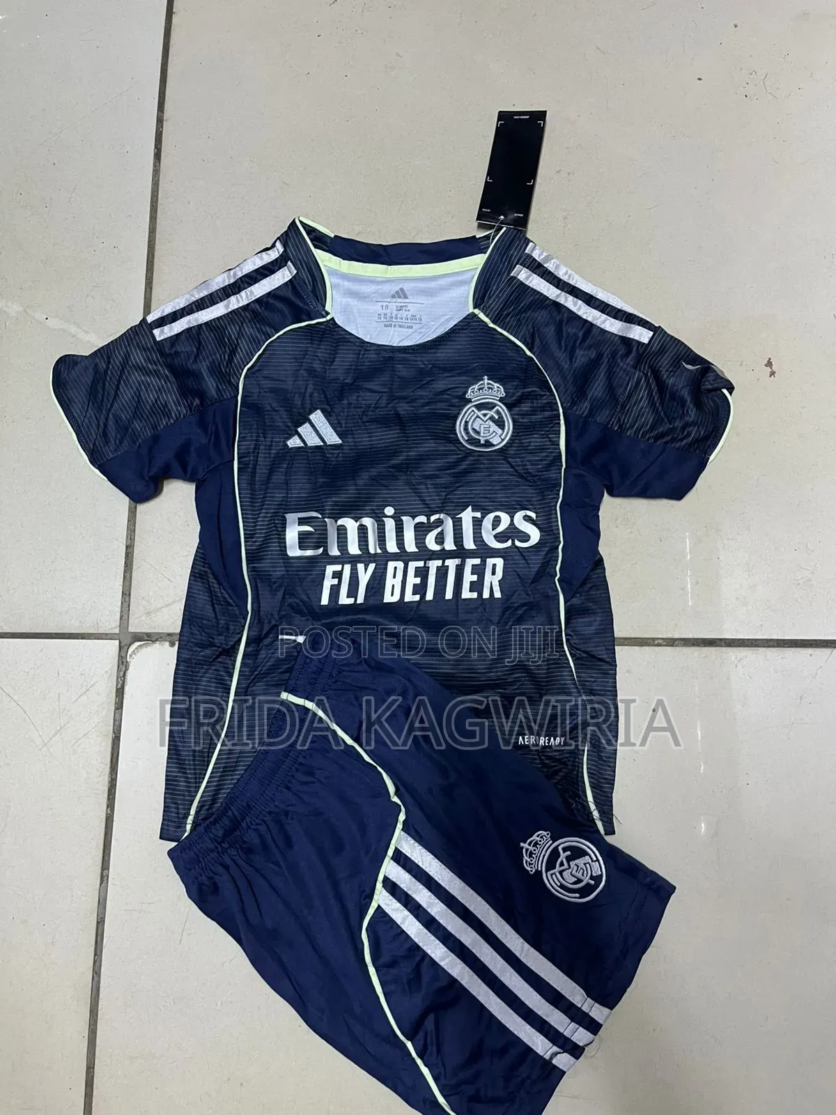 Real Madrid Kids Football Jersey (T_shirt and Short)