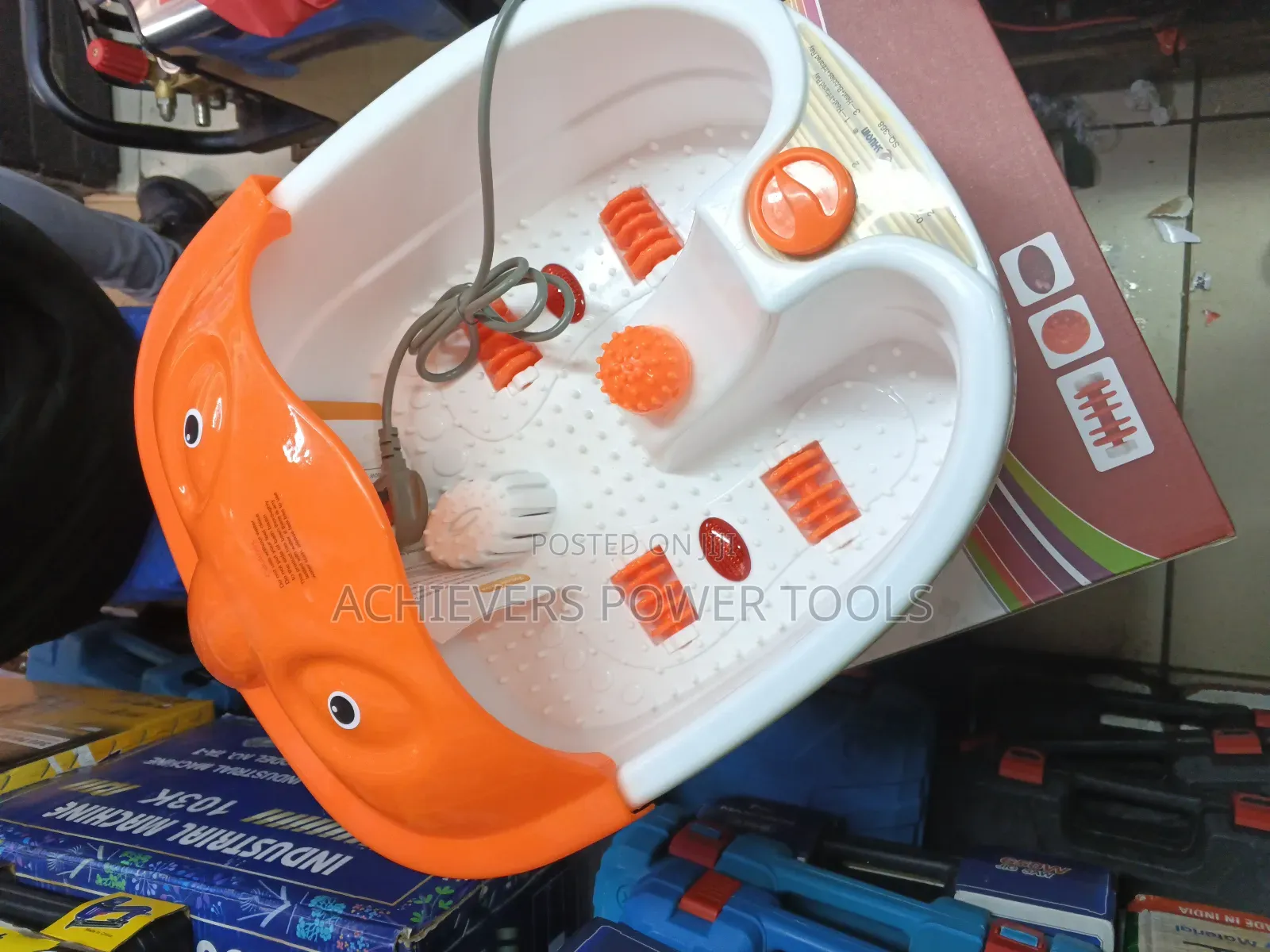 Orange Foot Bath