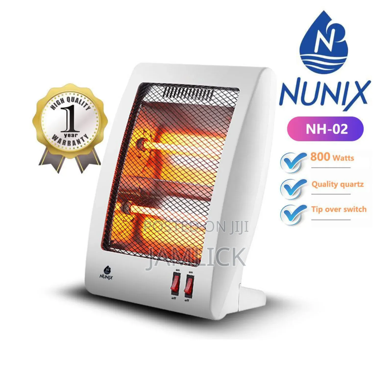 Nunix Quartz Room Heater - Jf