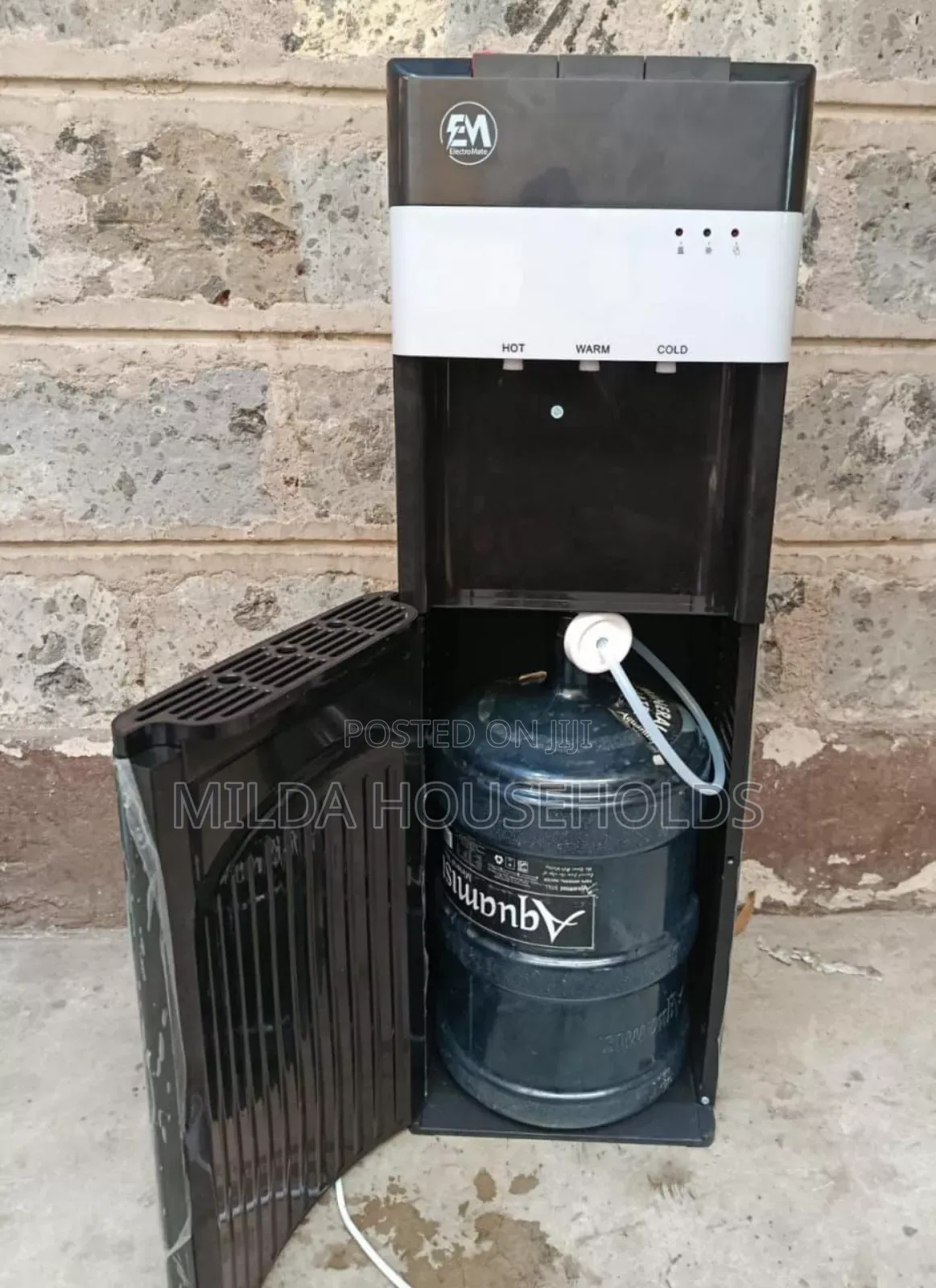 Electromate Hot, Cold Normal Bottom Load 3 Taps Water Dispenser.