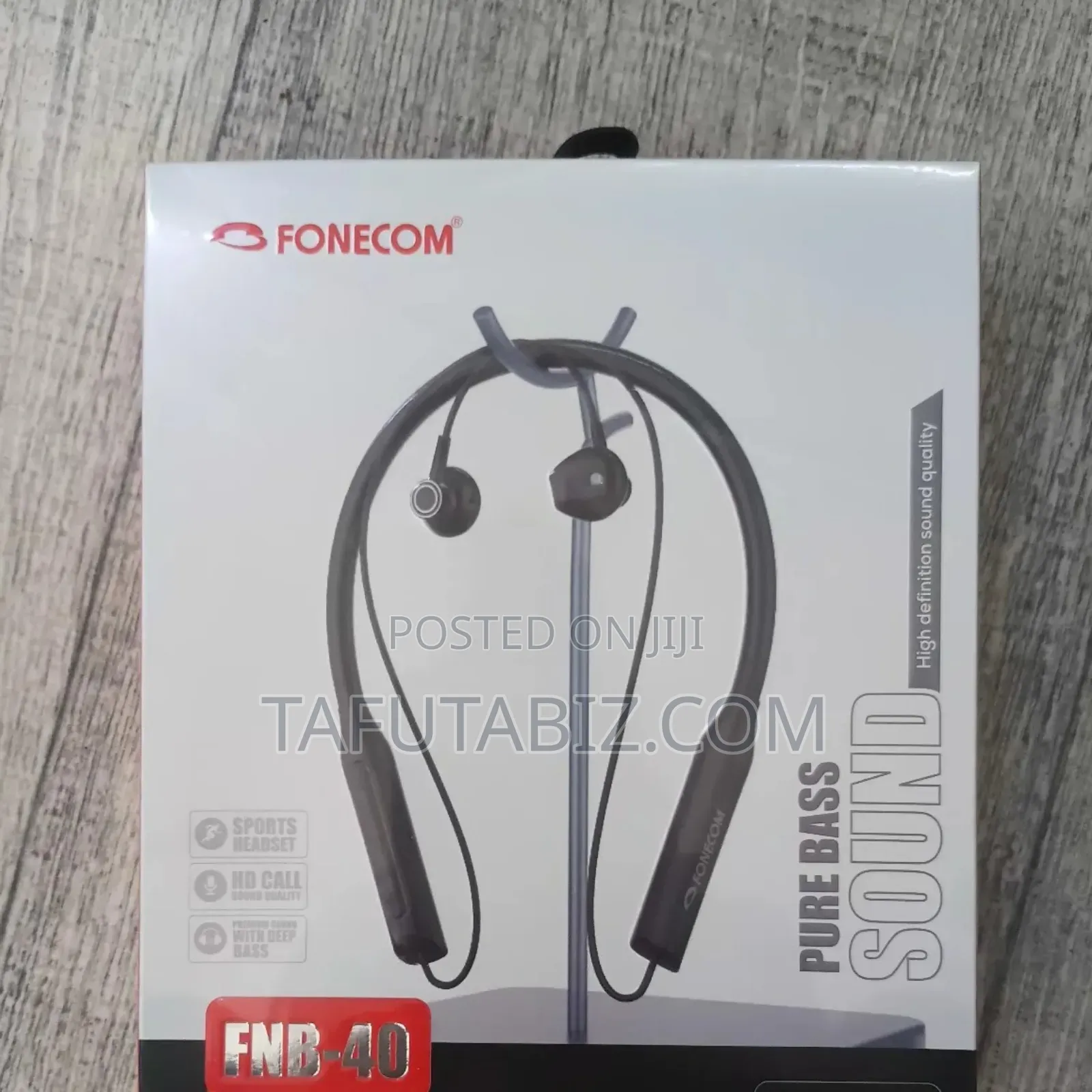 Fonecom Pure Bass Sound Wireless Neckband FNB-40