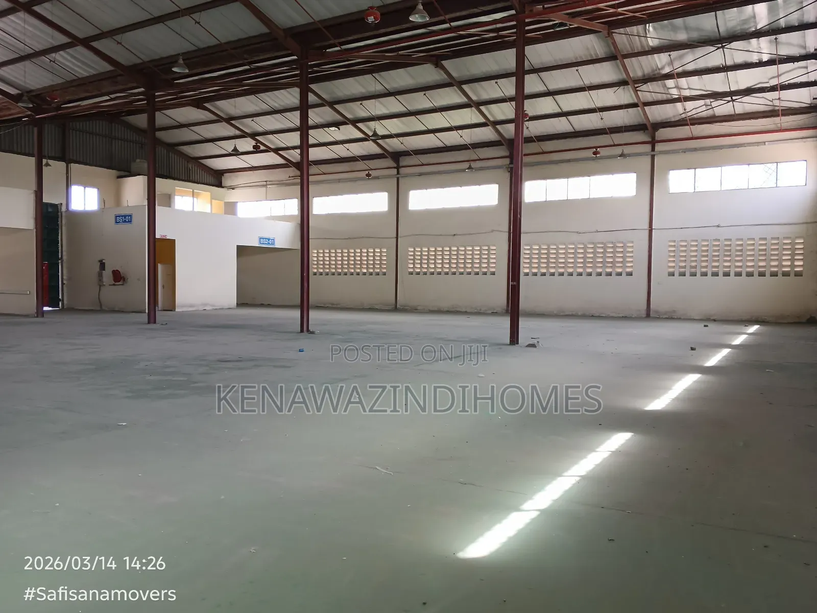 Godown for Rent Syokimau Mombasa Road 11,000 SQFT at