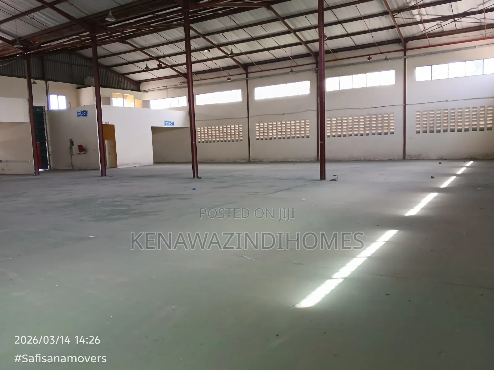 Godown for Rent Syokimau Mombasa Road 11,000 SQFT at