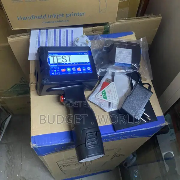 . Smart Portable Inkjet Printer – Fast Accurate Coding Device