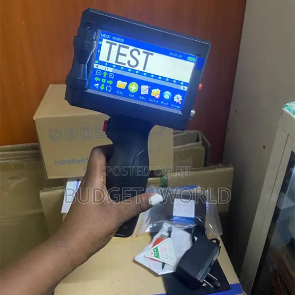 Handheld Inkjet Printer – Rechargeable Coding Machine