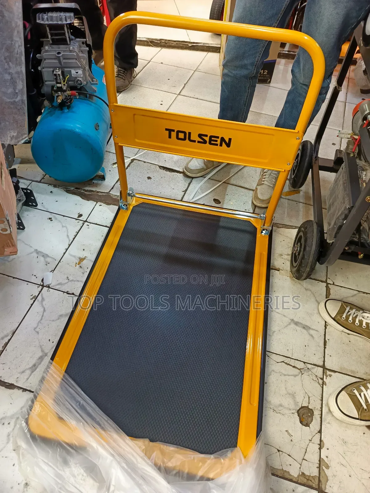 Tolsen 300kg Foldable Platform Trolley