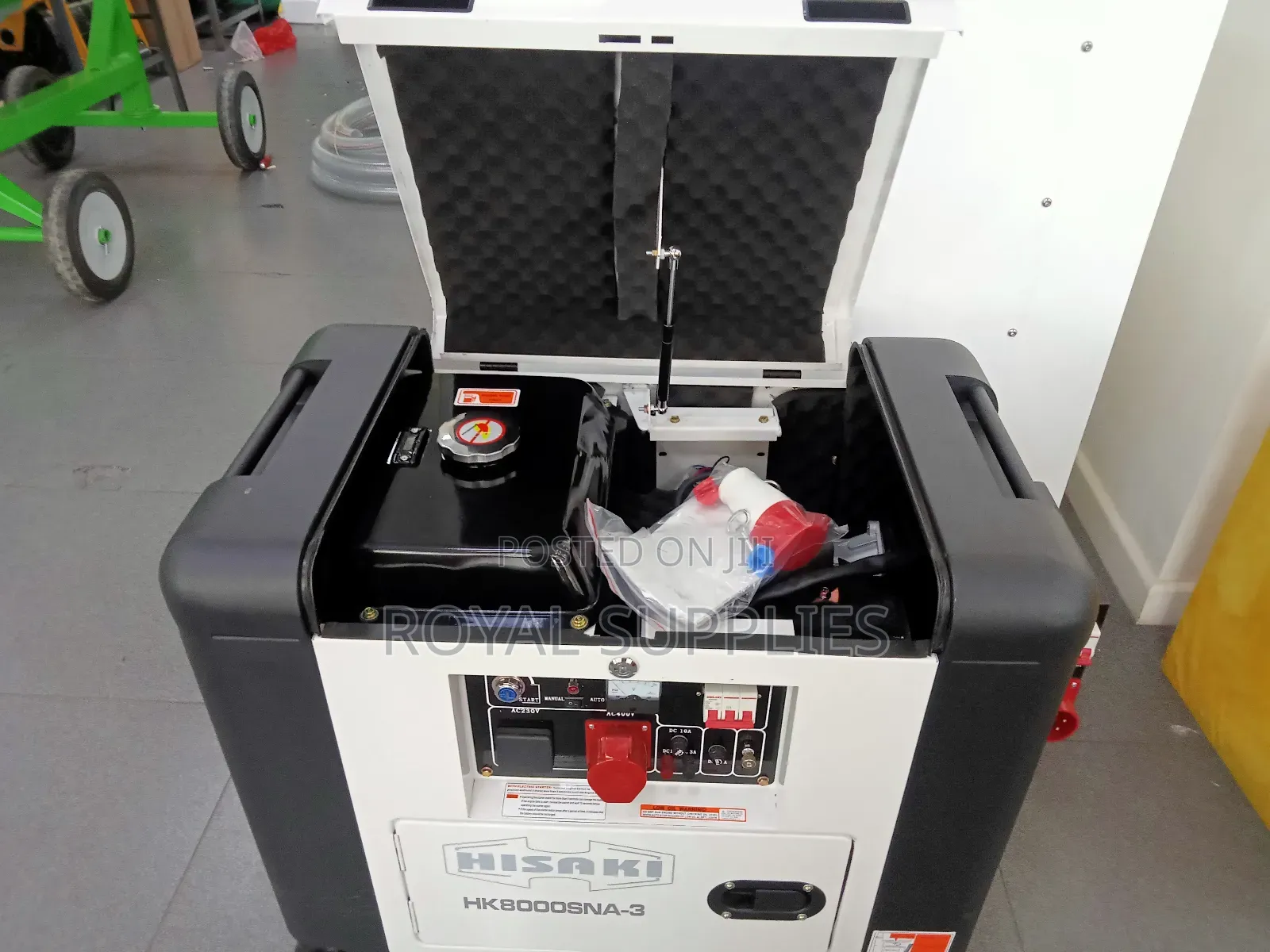 Hisaki Japan 12.5kva Silent Diesel Generator 3 Phase Inbuilt Ats