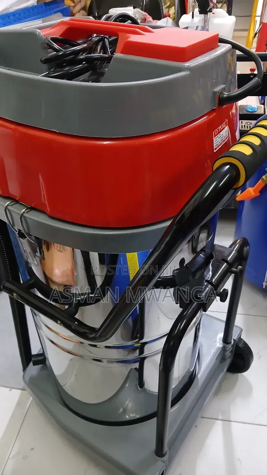 Wet and Dry Vacuum Cleaner 100l