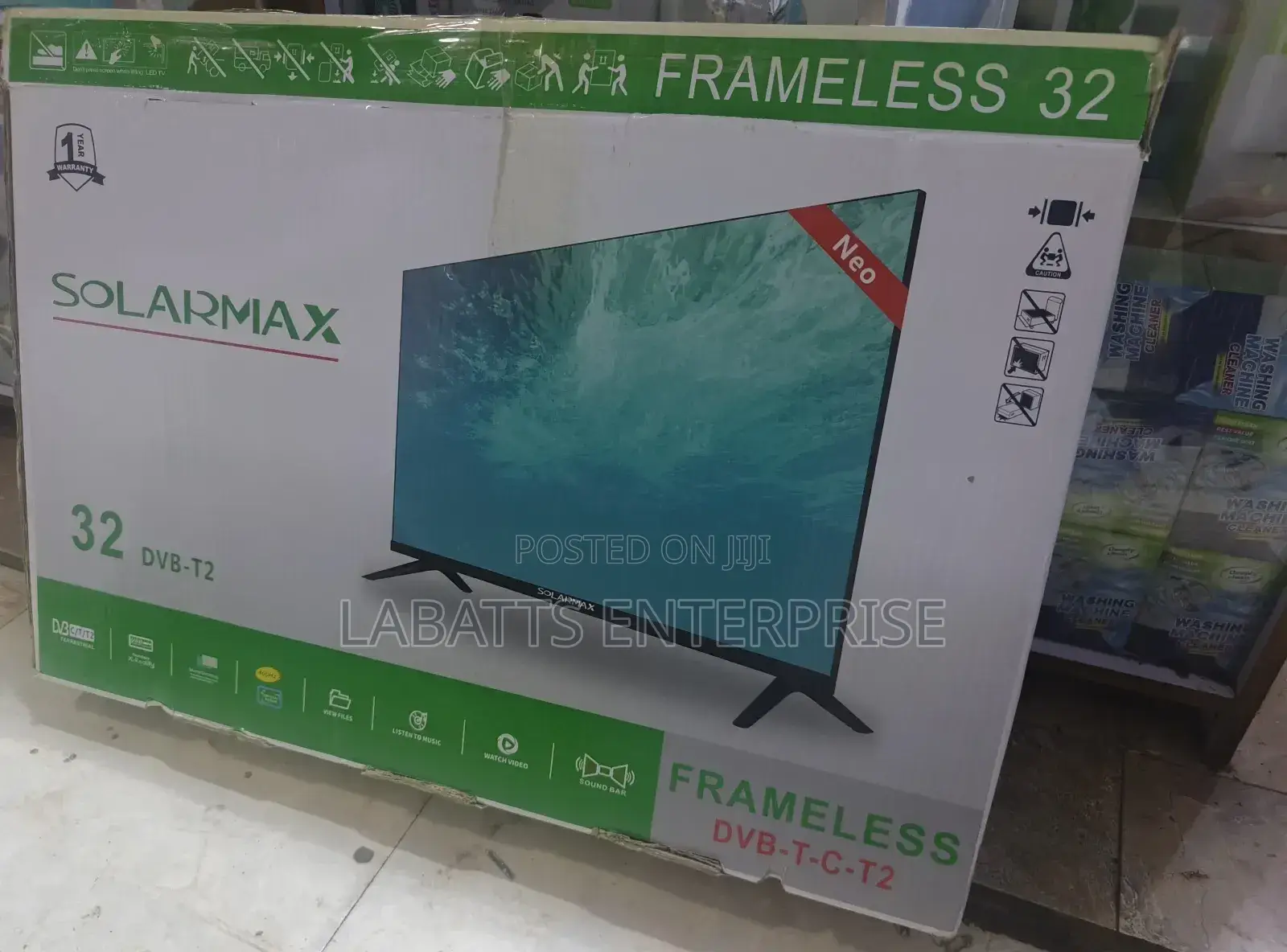 Solarmax (32 Inches) Frameless Smart Android Tv