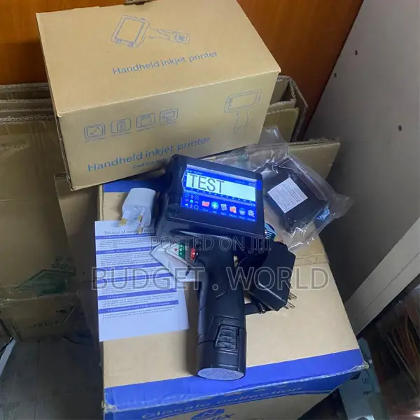 Smart Inkjet Coding Machine – Handheld Printer for Multi-Surface Prin