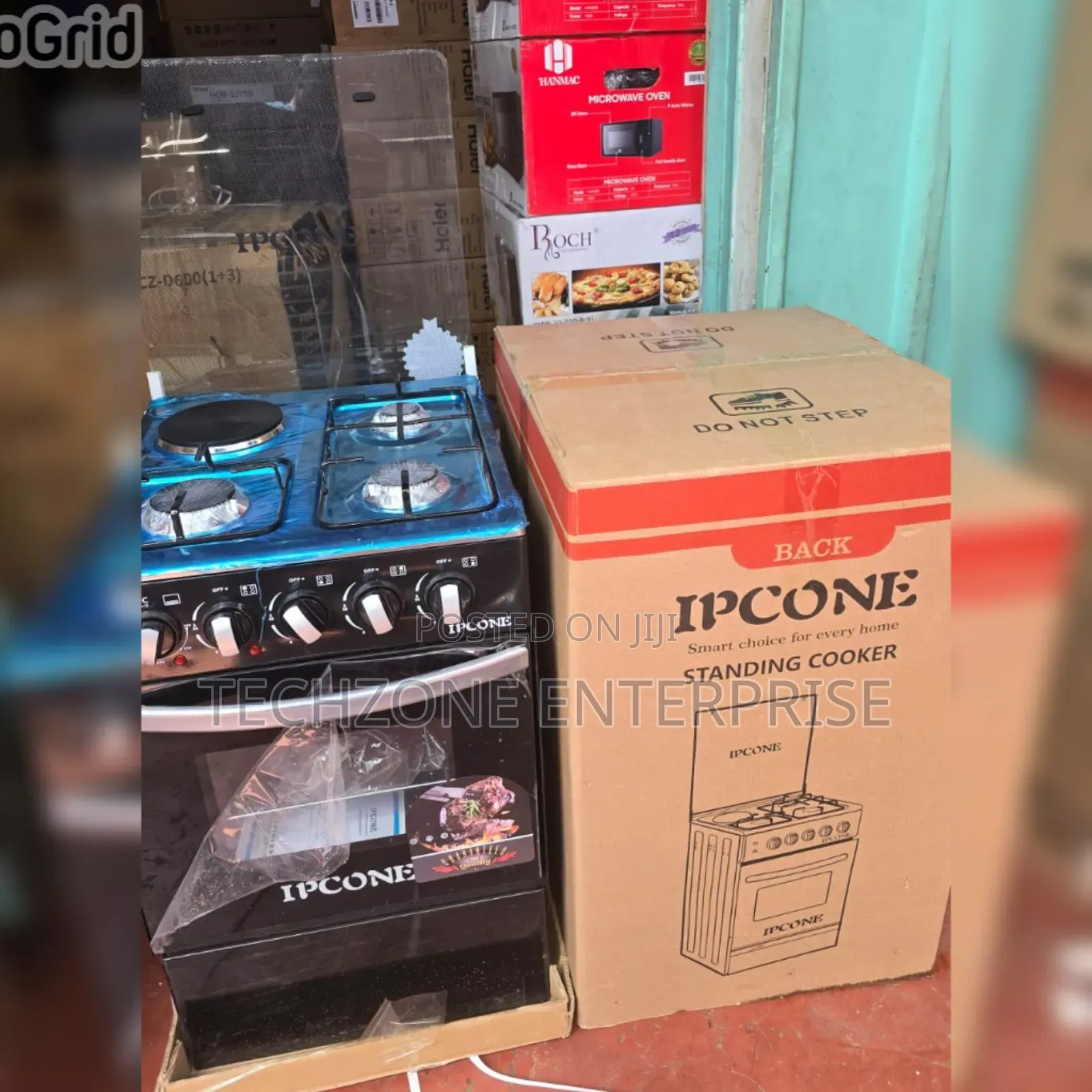 50*55 Ipcone 3+1 Standing Cooker With Electric Oven Auto Ignition 