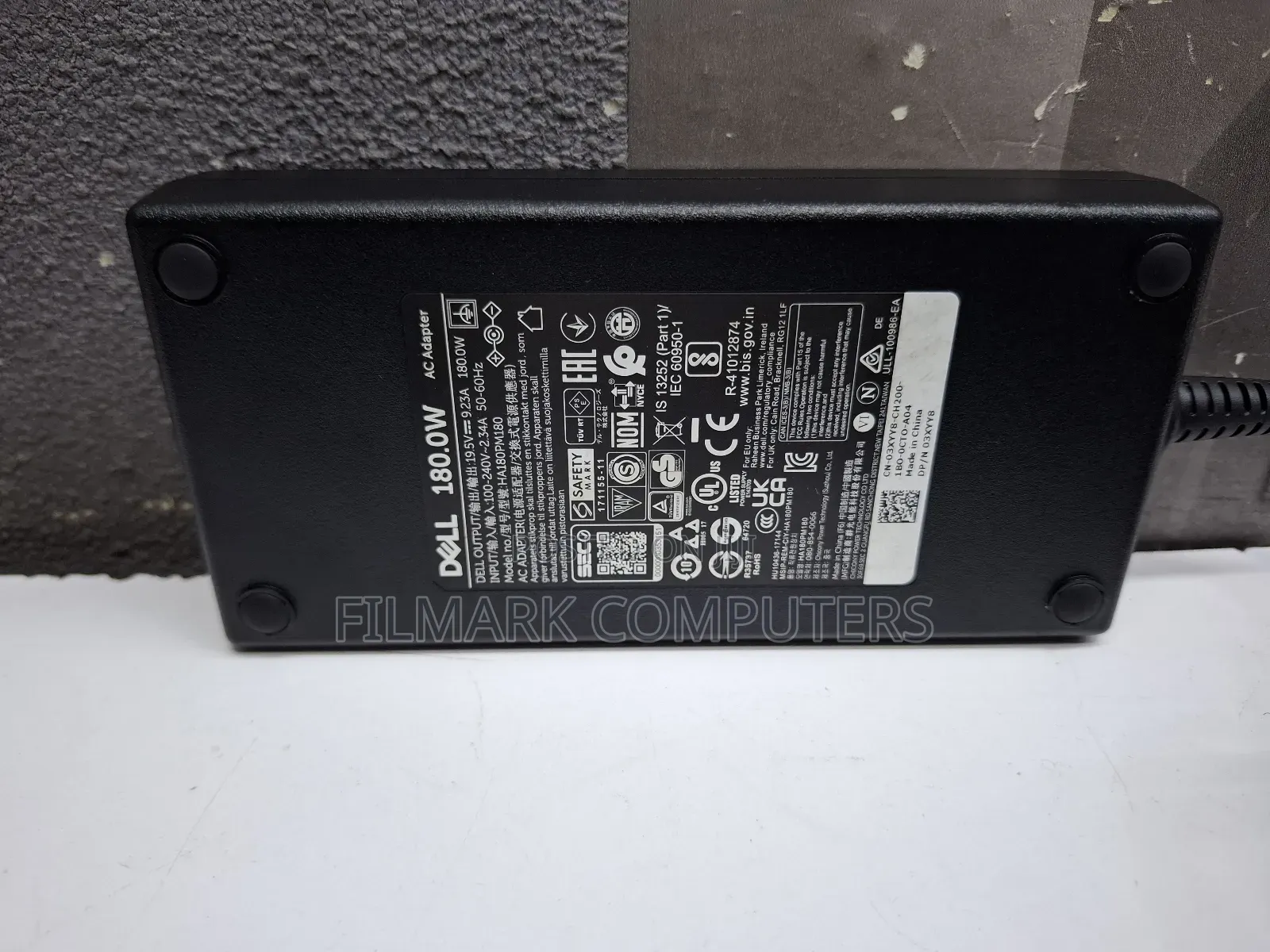 Ex Uk Original Dell 180w 19.5v 9.23a 7.4 X 5.0 Slim Design Ac Adapter