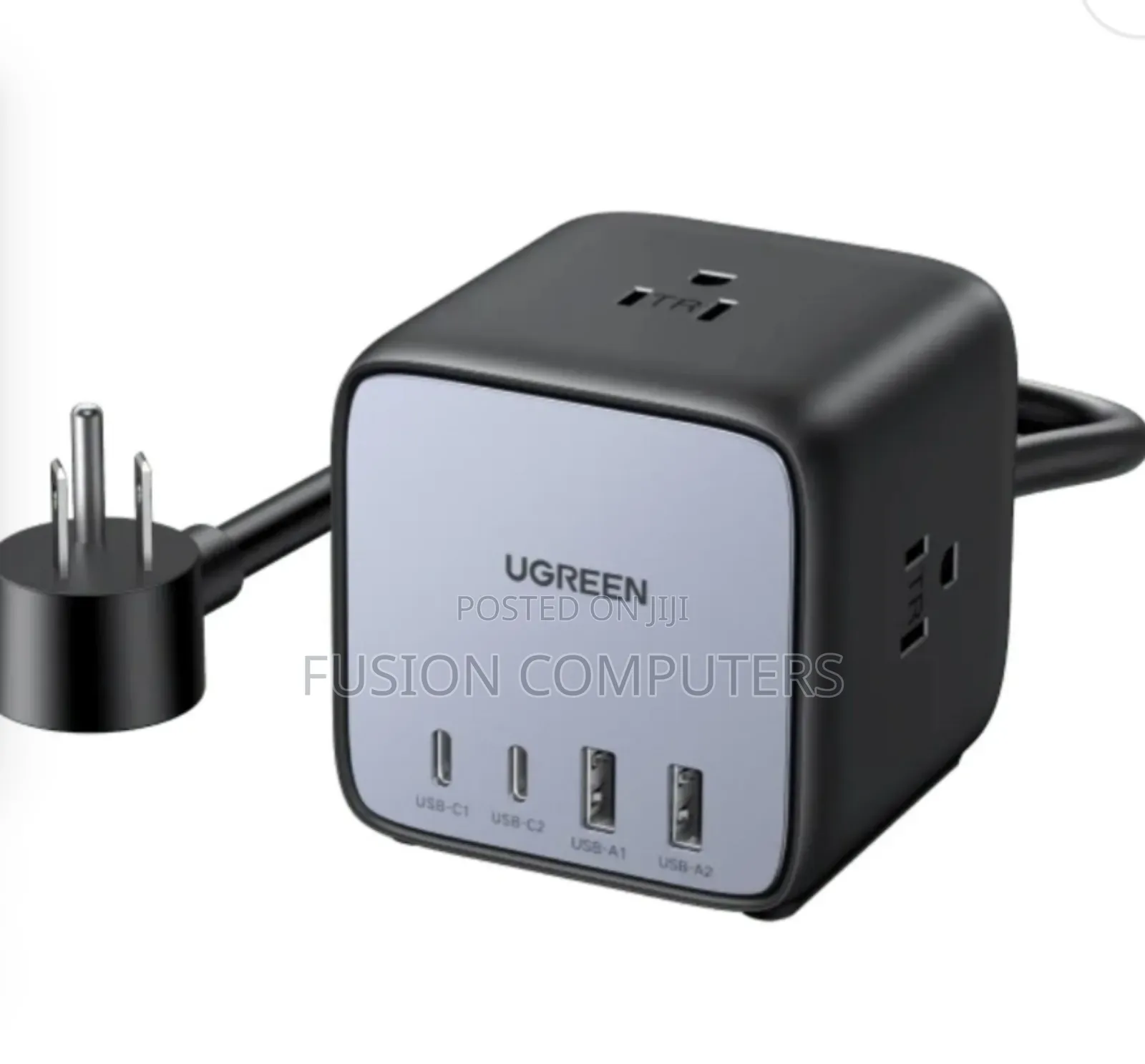 Ugreen Cd268 3ac Outlets, 65w 2a2c Diginest Cube Power Strip Ug-90906