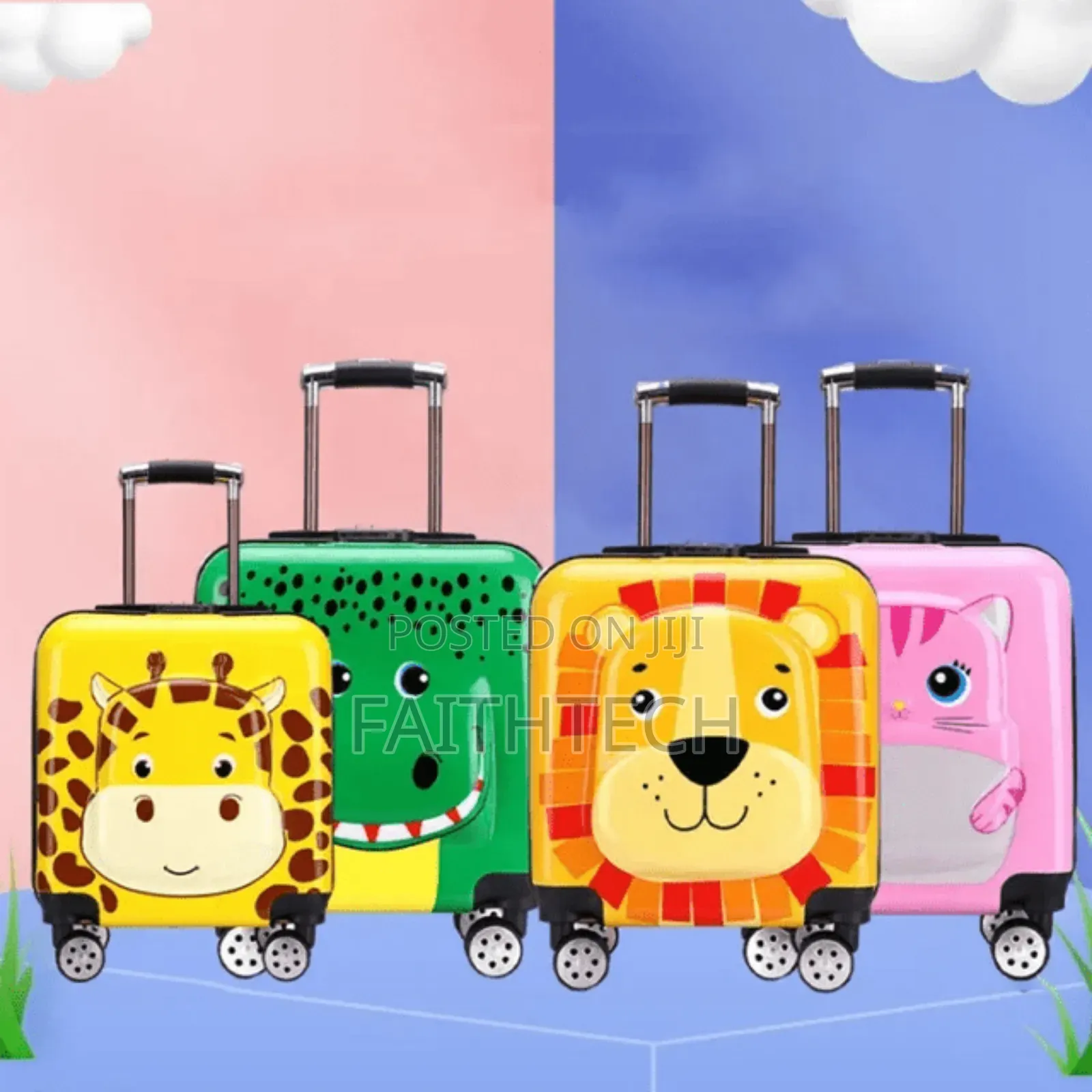 Kids’ Hard-shell Suitcase Design, Lightweight With Wheels