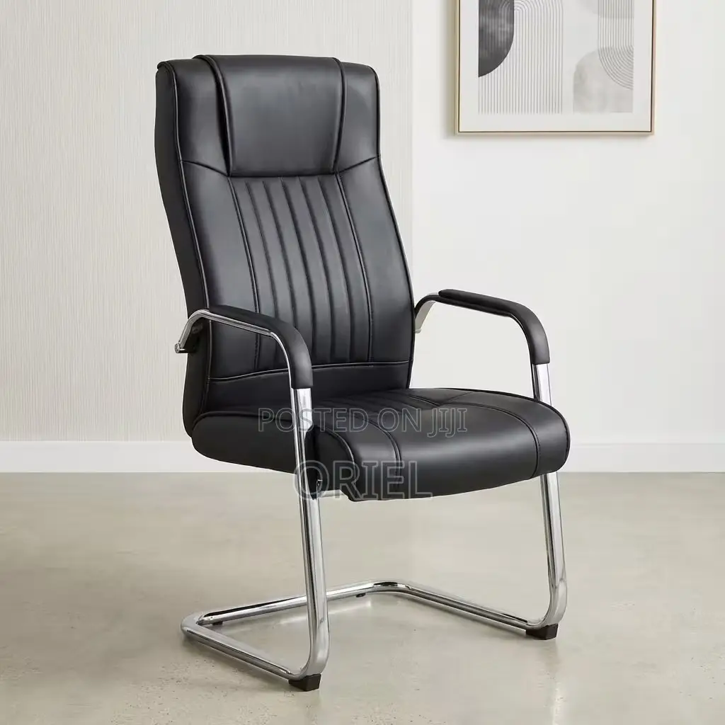 Office Chair : Black Leather Office Boardroom Table