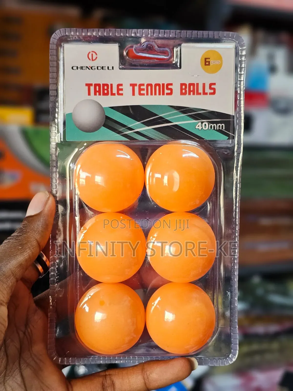 6 Pieces Table Tennis Balls