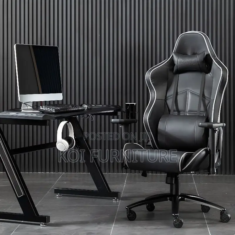 Home Chairs; Generic High Backrest Leather Gaming Chair
