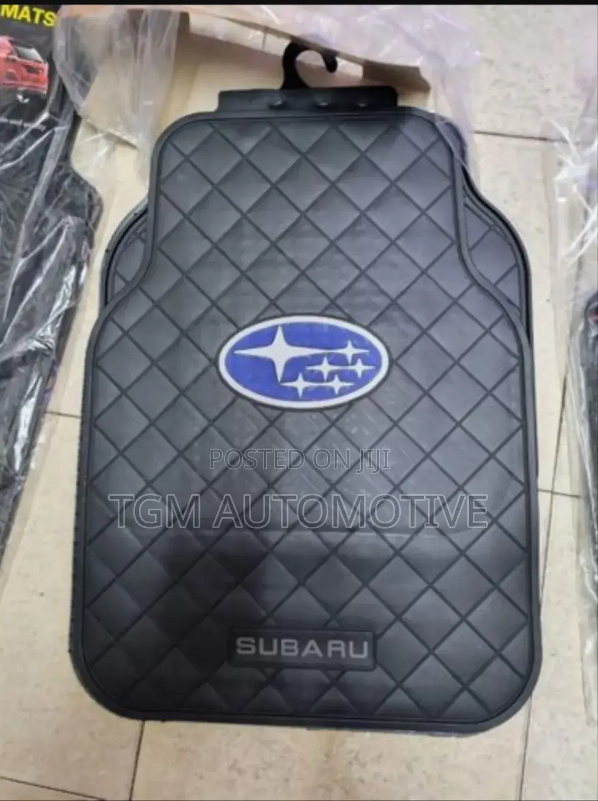 Subaru Floor Mats With Blue Logo
