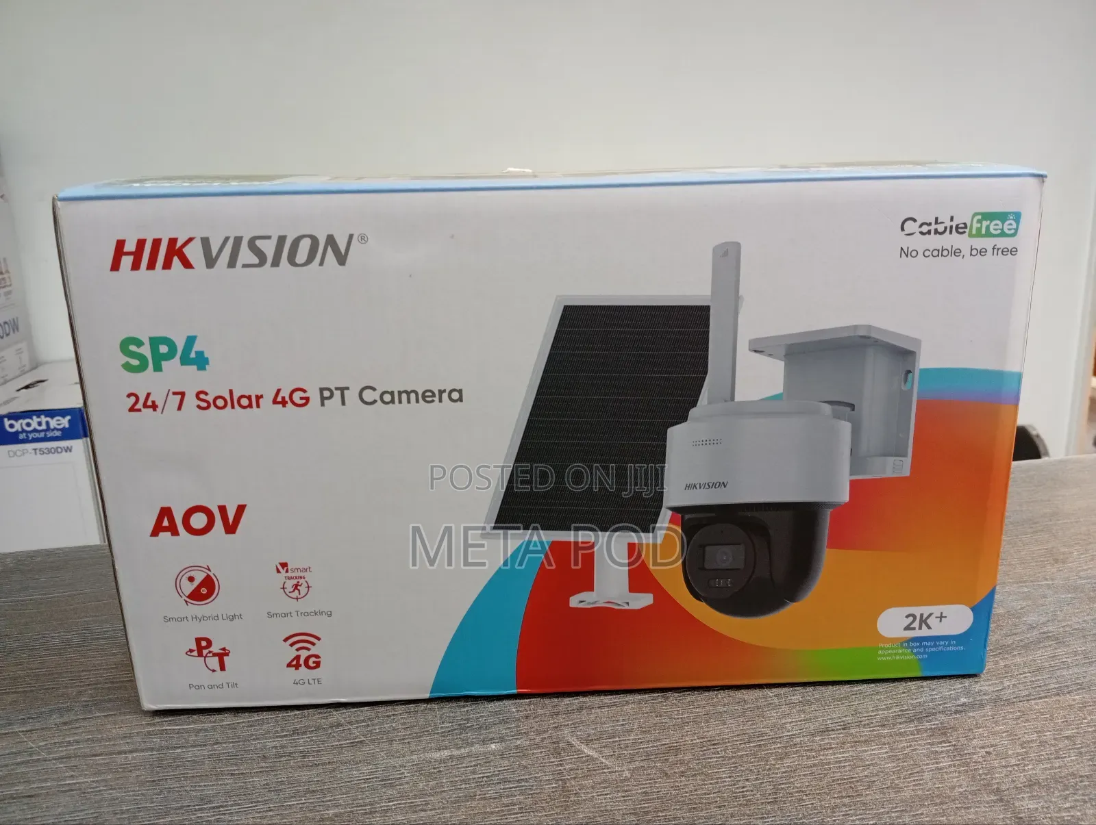 Hikvision Solar 4mp 24/7 4g Pt Camera