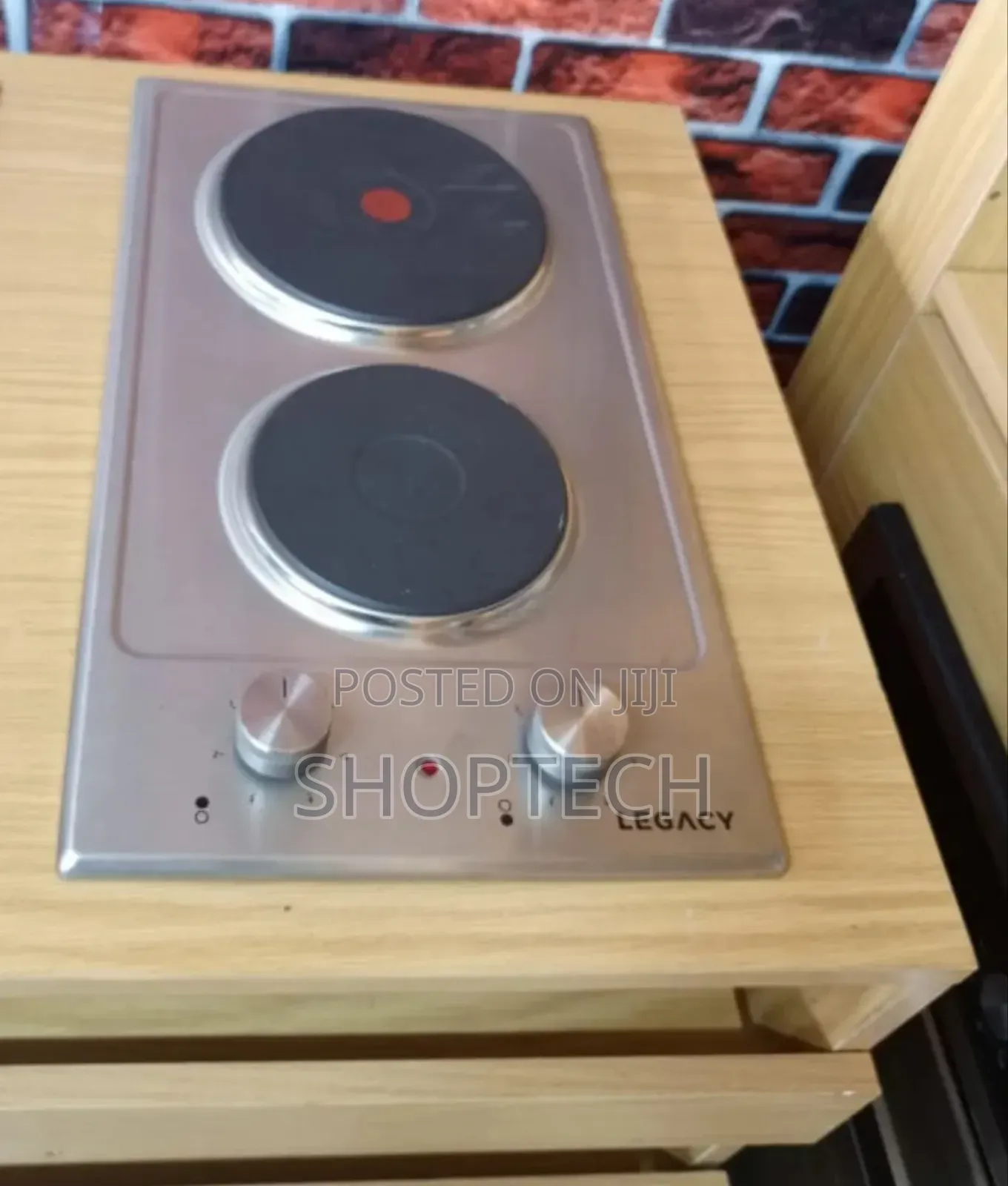 Legacy Electric 2 Burner Inbuilt Hob Cooker