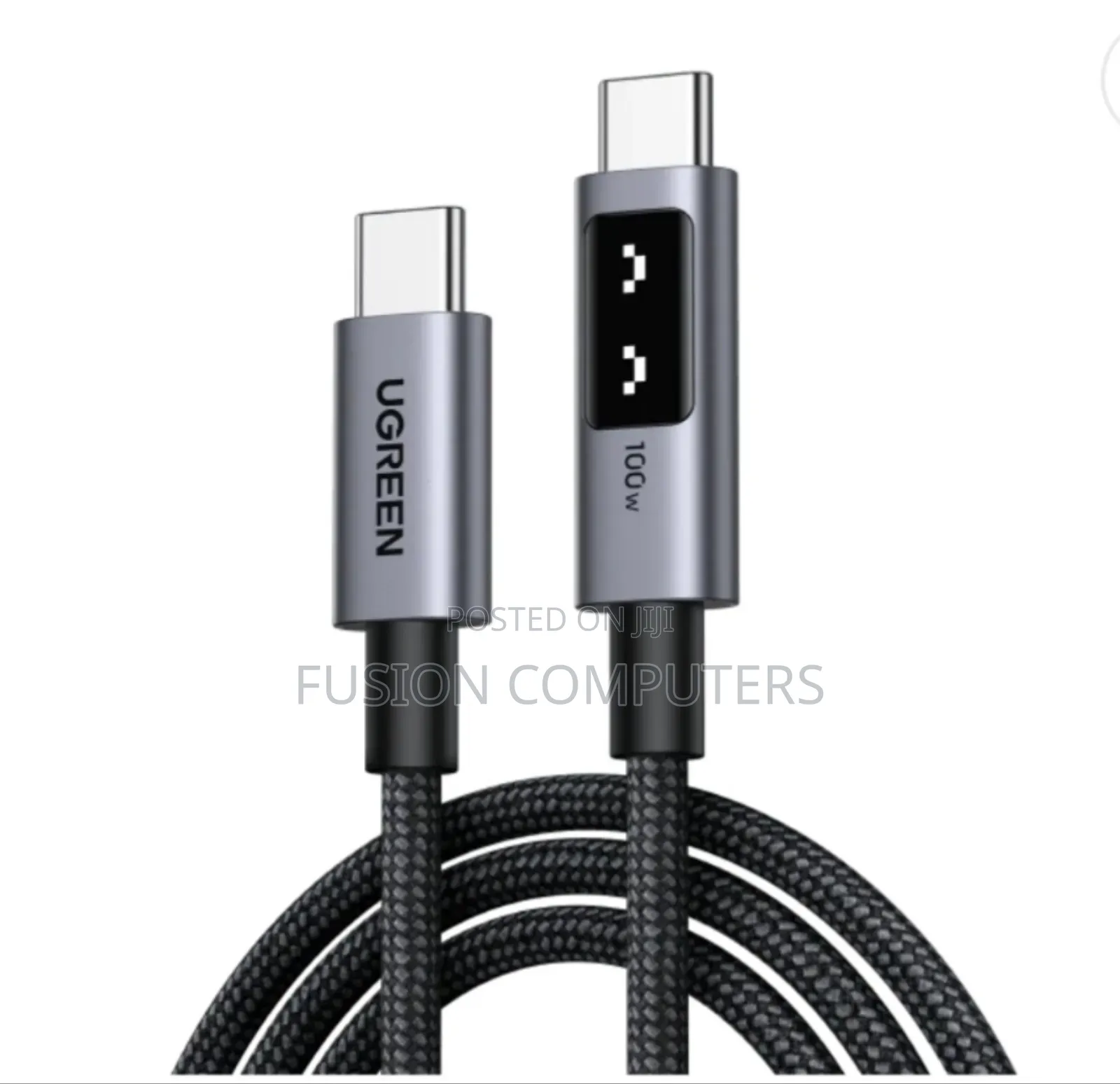Ugreen L509 Uno Robot Usb-C to Usb-C 100w Fast Charging Cable 5a 3m