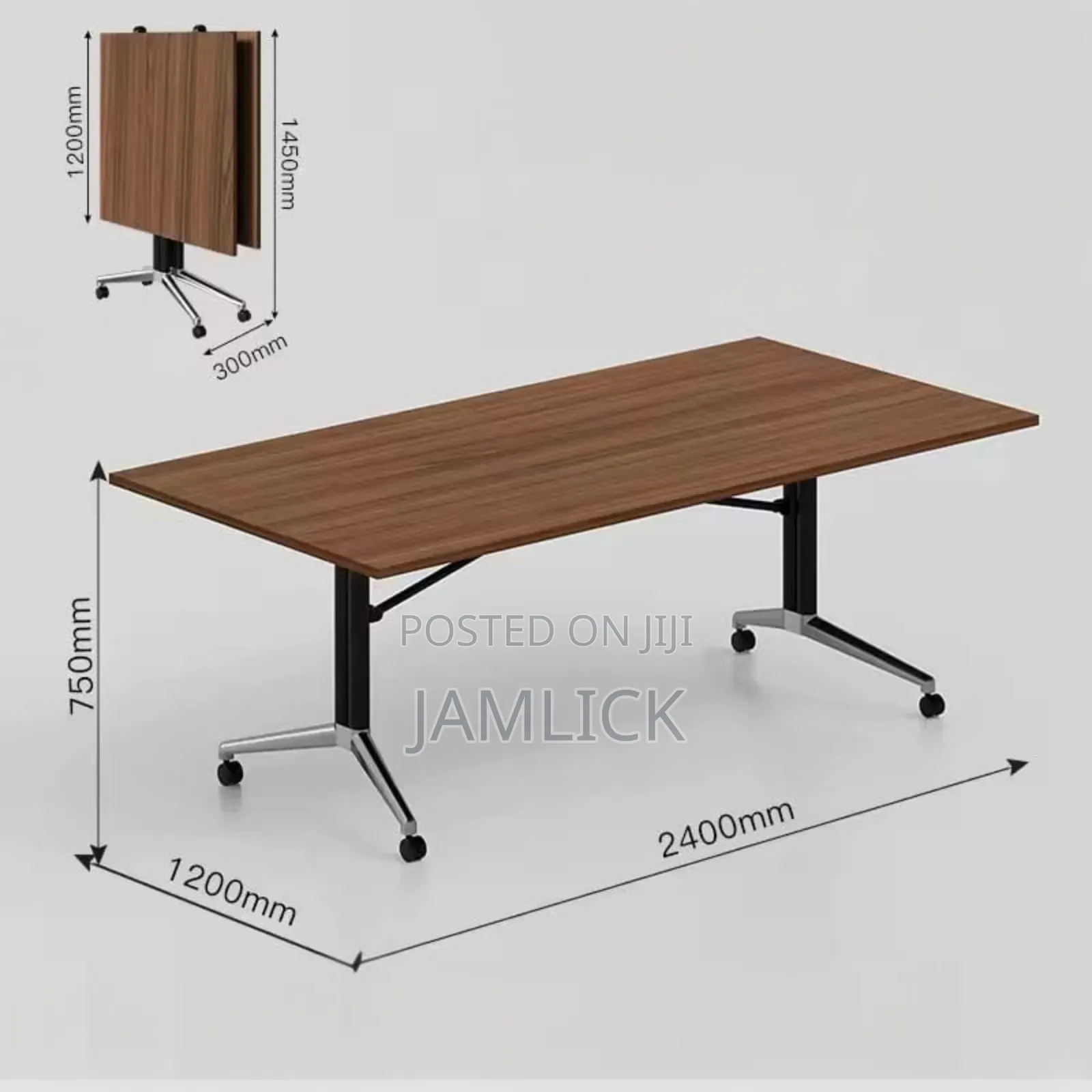 2.4m Foldable Office Table - Th
