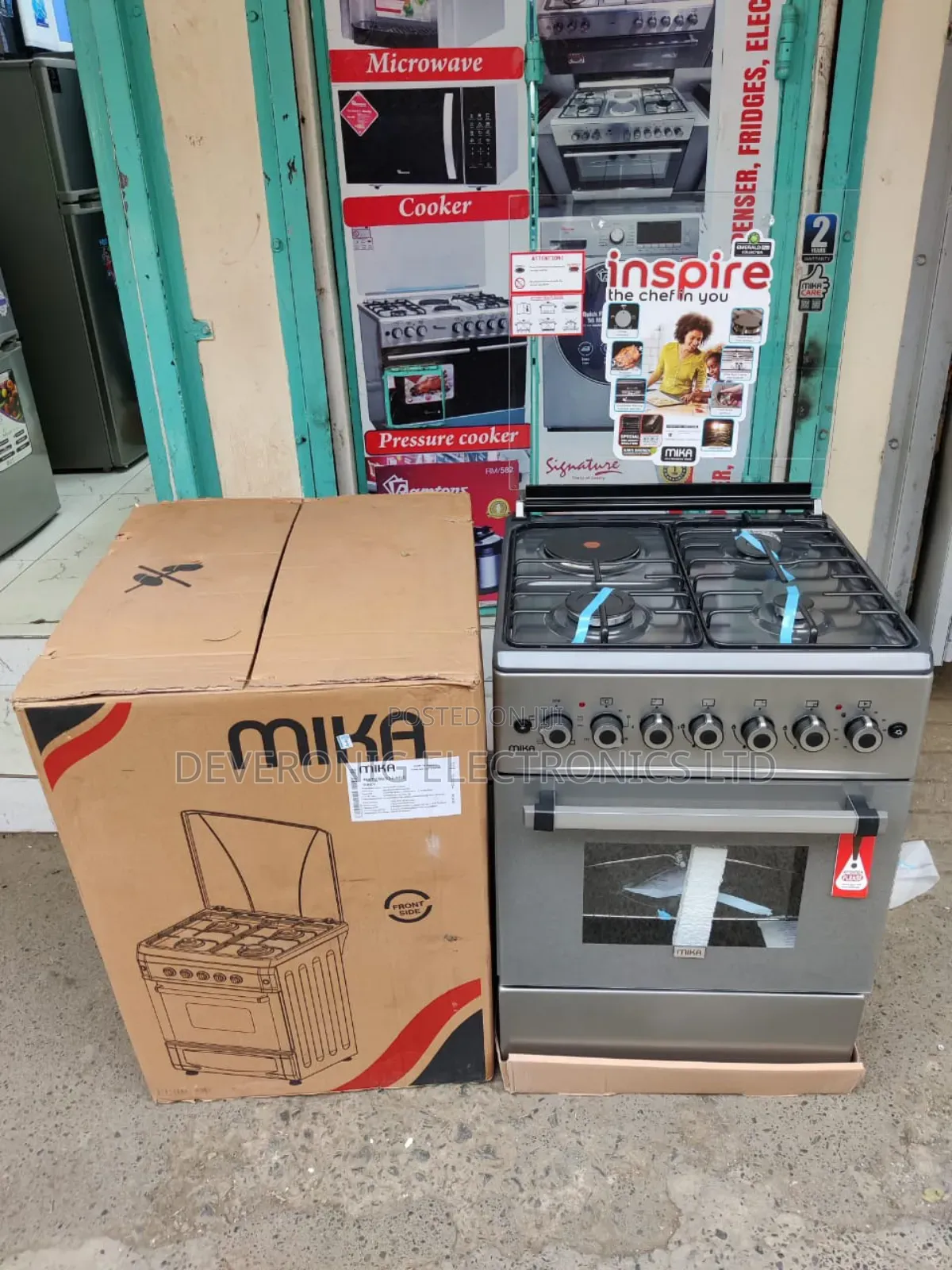 Mika Standing Cooker