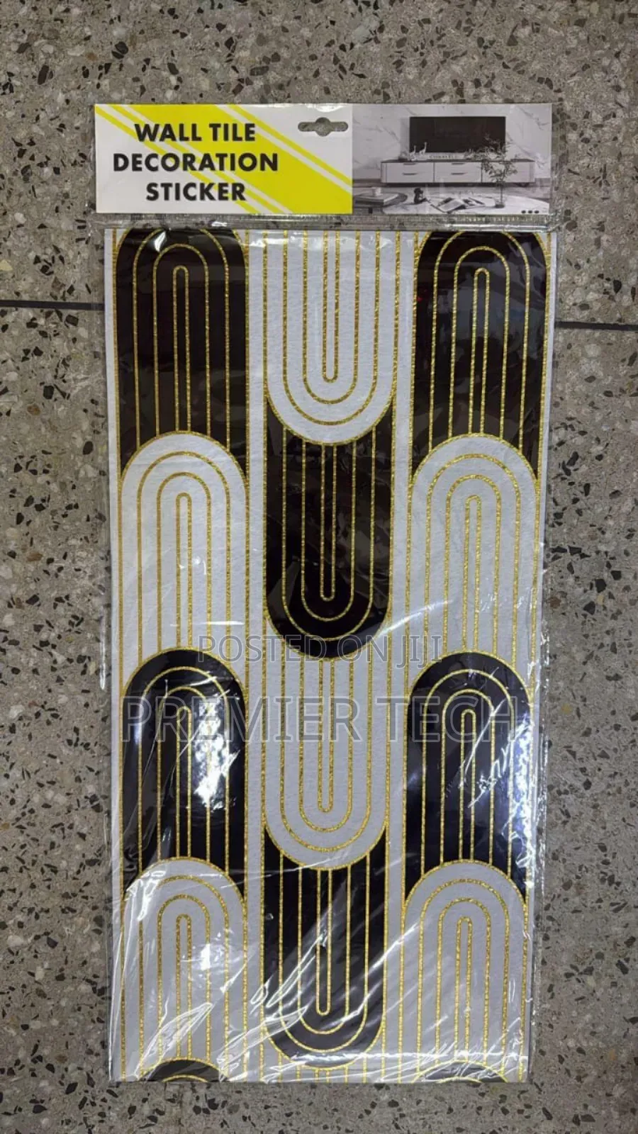 *Marbled Self Adhesive Wall Sticker Now