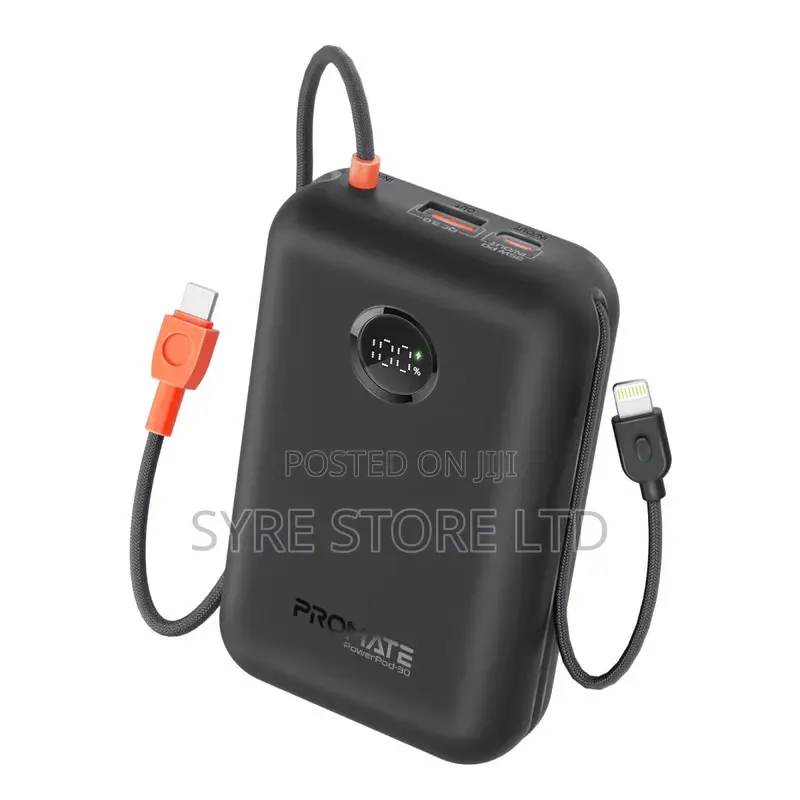 30000mah 35w Fast Charging Power Bank – Promate Powerpod-30