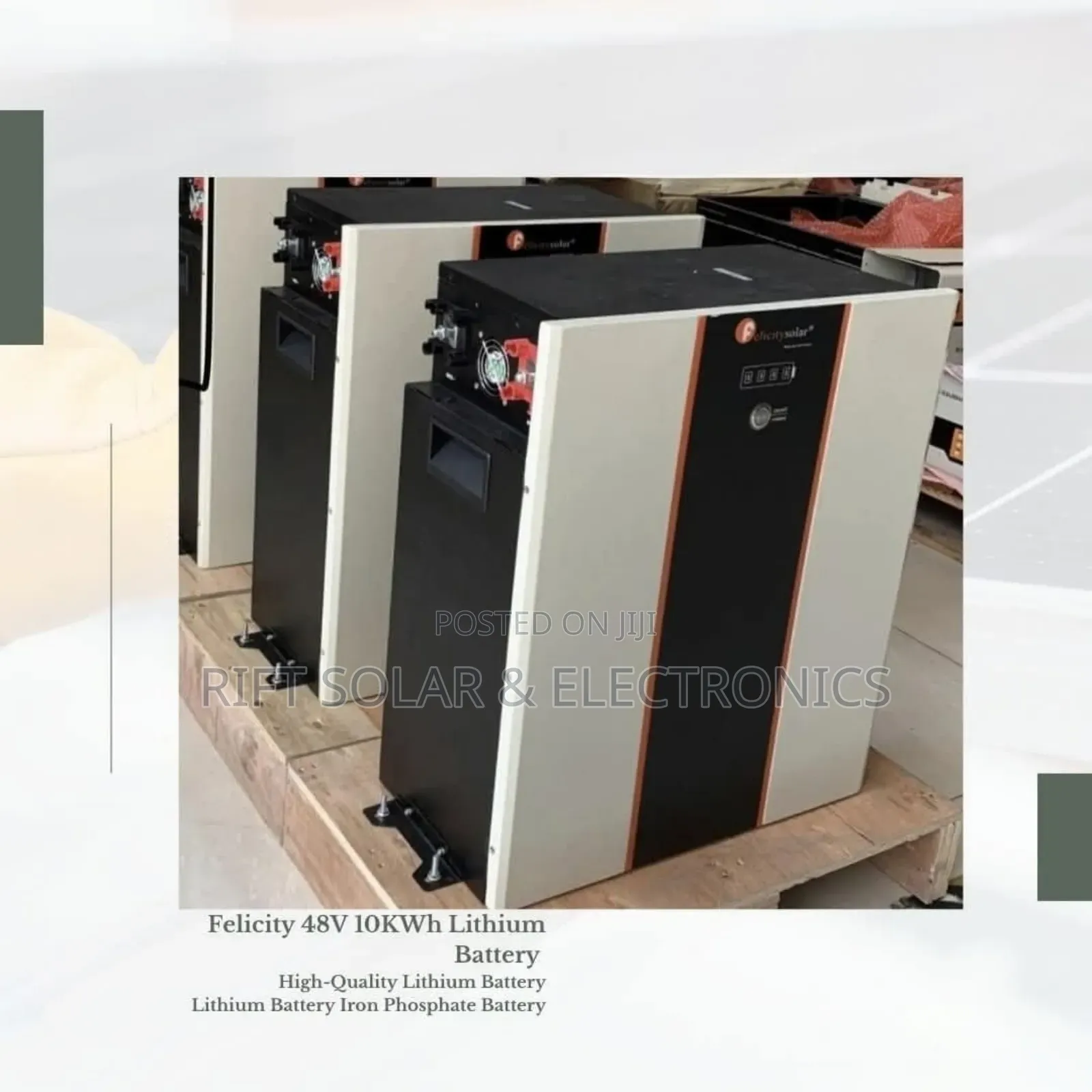 New Felicity 48v - 10kwh Lithium Solar Battery Suitable for Off Grid