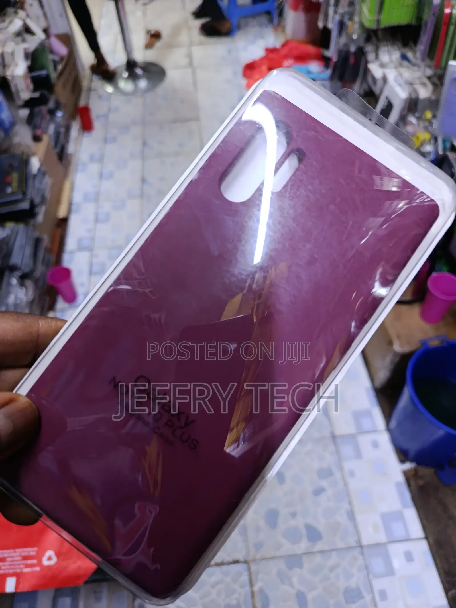 Tann Samsung Galaxy Note 10 Plus Liquid Silicone Case With Fur Lining