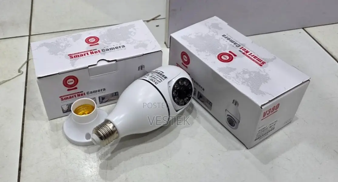 Bulb Camera Single Lens V380pro CCTV Wifi Camera