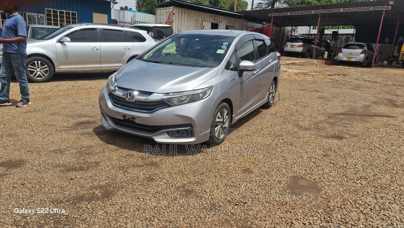 Honda Fit Shuttle 1.5 Hybrid 2WD 2016 Gray