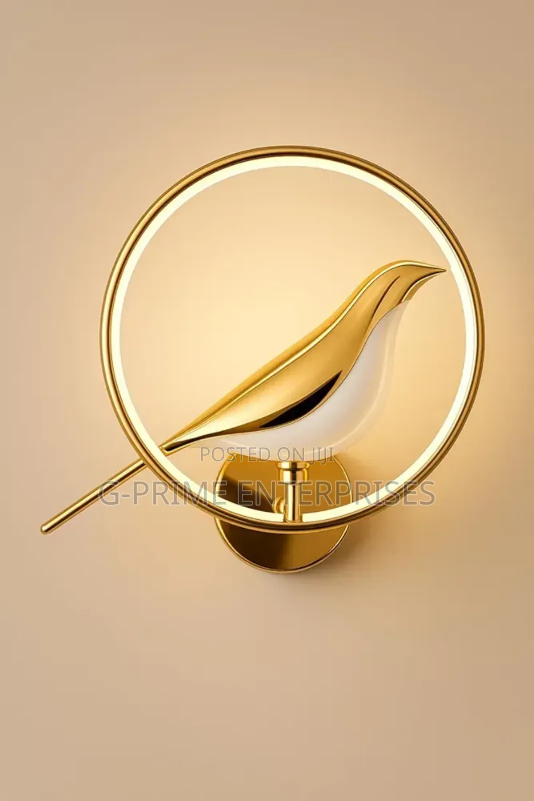 Bird Ring Wall Light , Decorative Wall Lamp