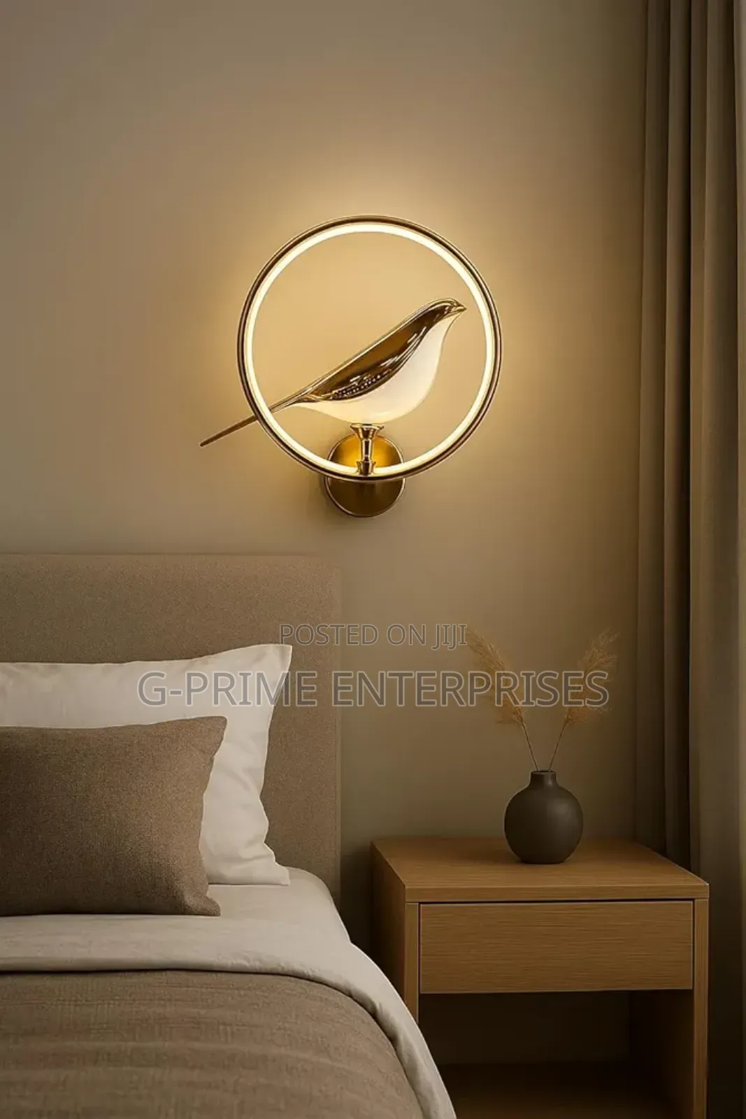 Bird Ring Wall Light , Decorative Wall Lamp