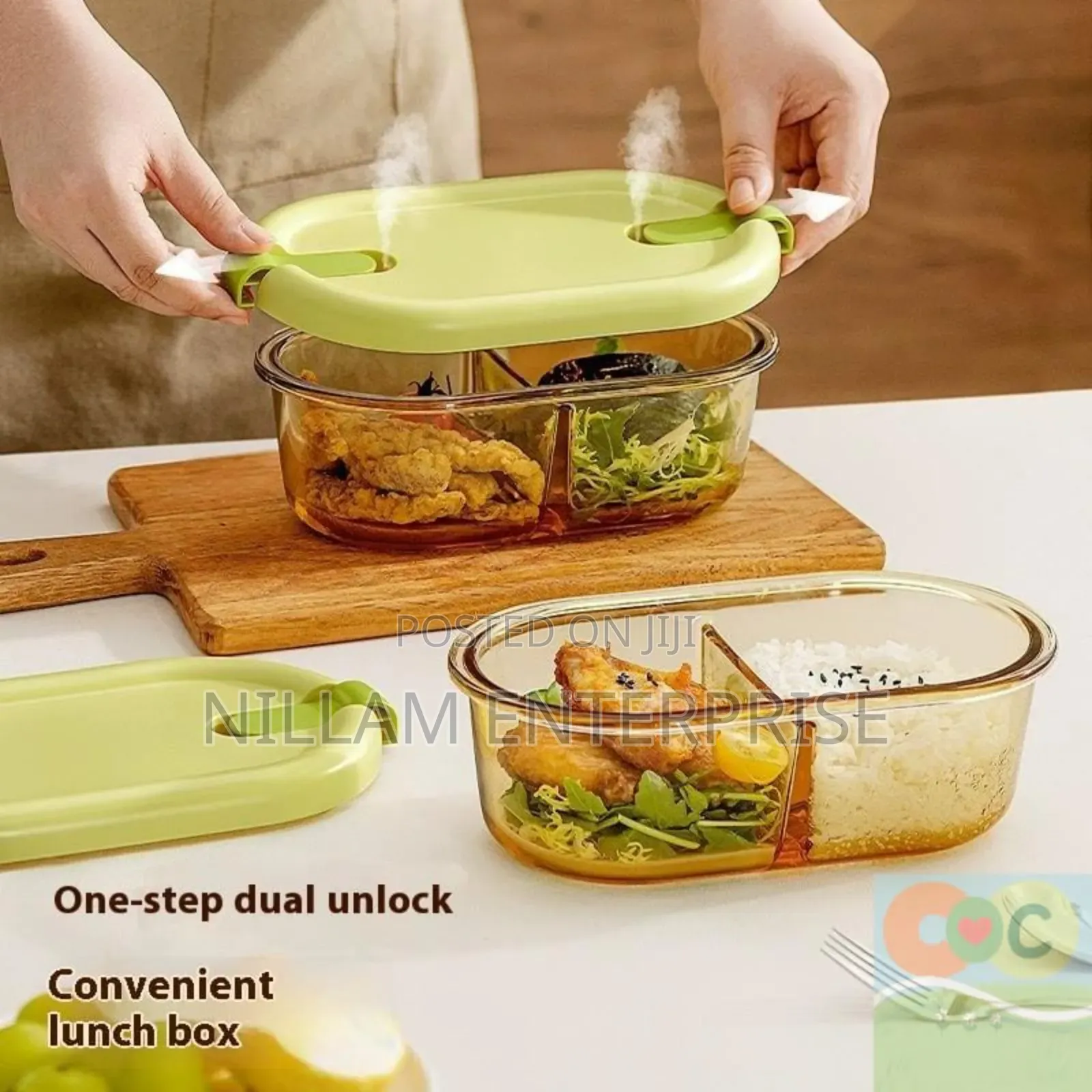 High Borosilicate Glass Food Containers*