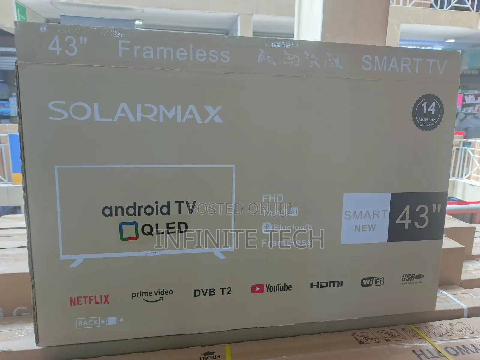 Solarmax 43 Inches Android Smart Tv FHD