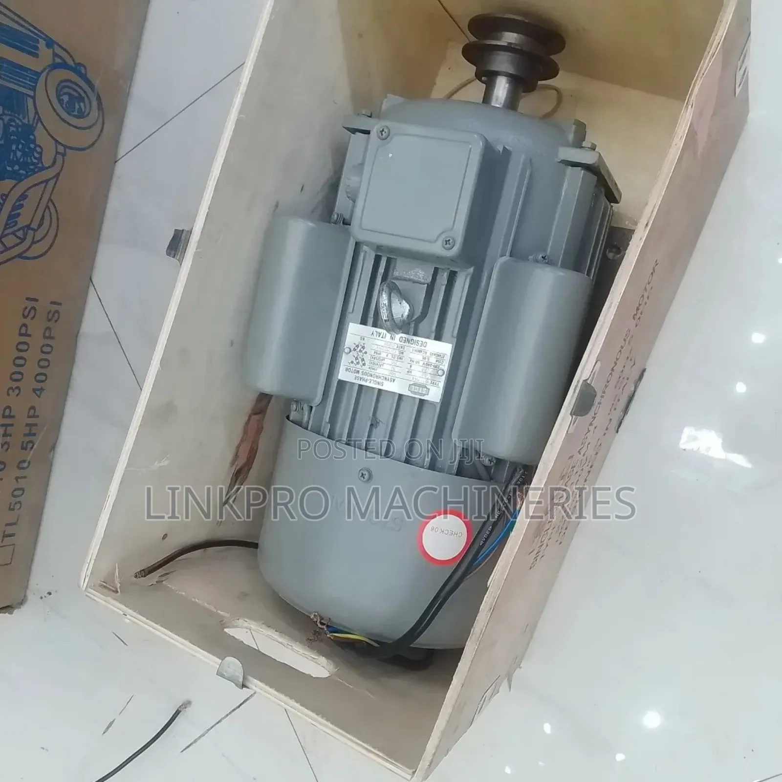 STCL Single Phase 5hp Motor