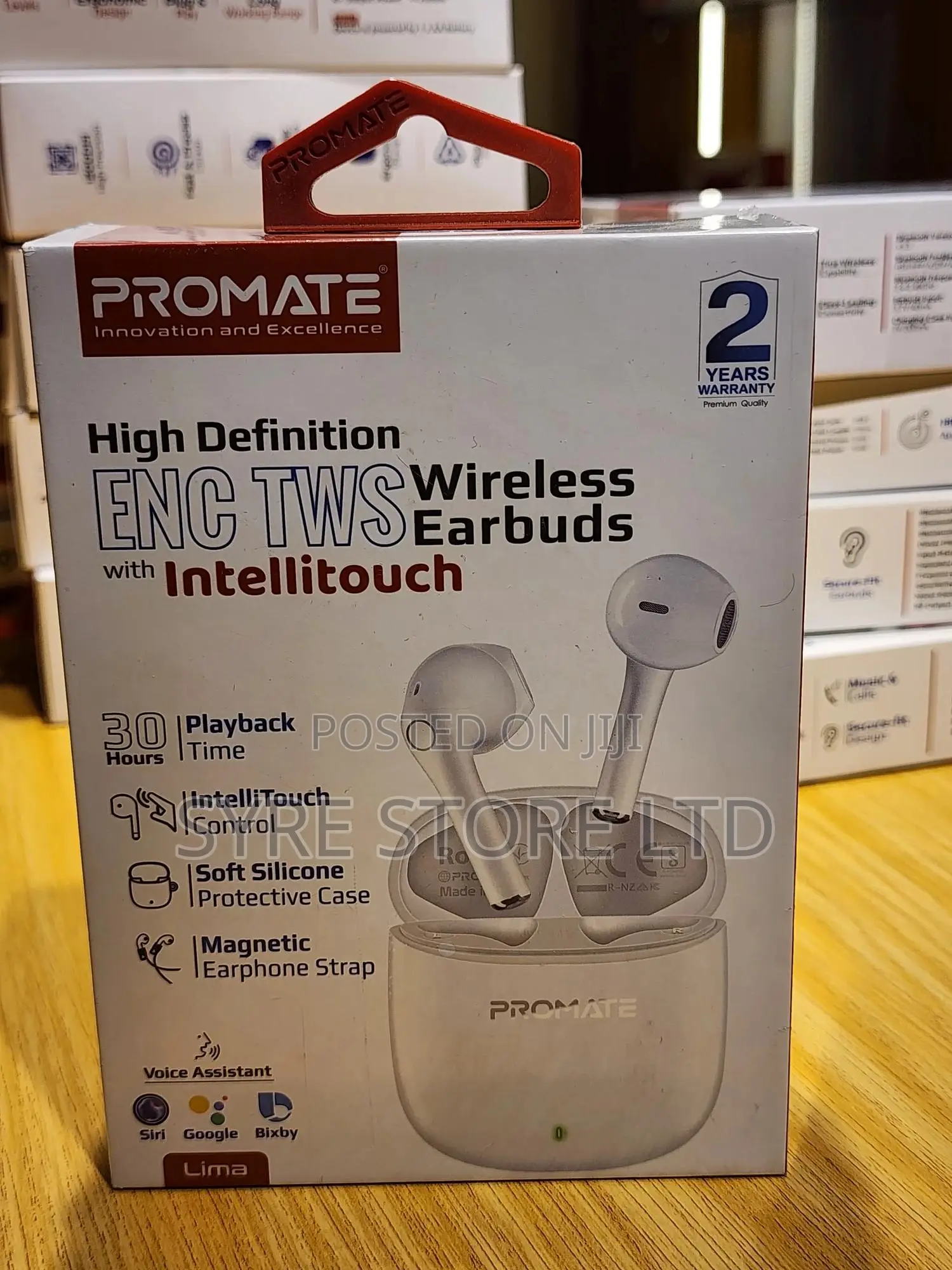 TWS Wireless Earbuds With Touch Control-Promate Lima