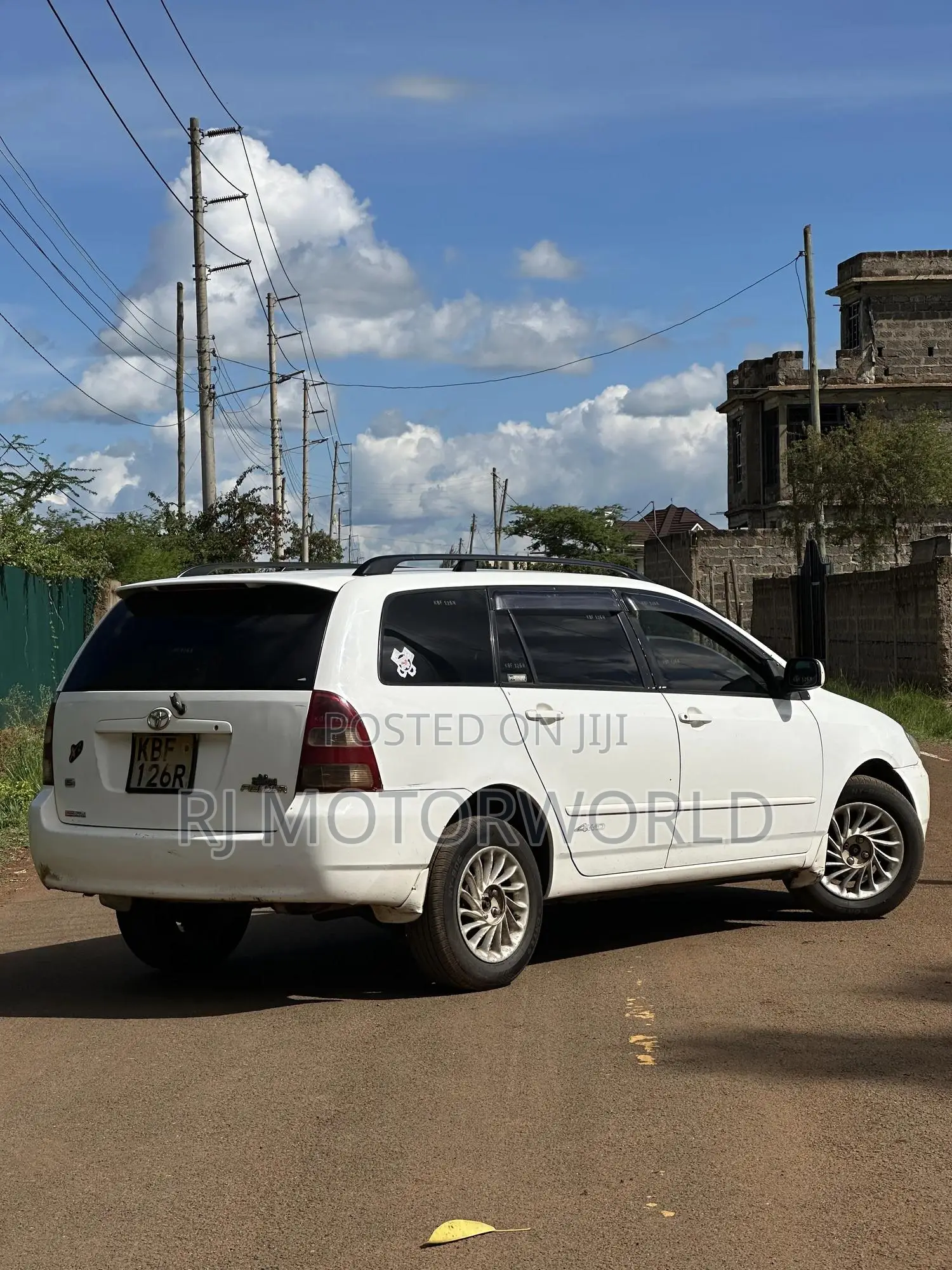 Toyota Corolla Fielder 1.8 Petrol AWD 2002 White