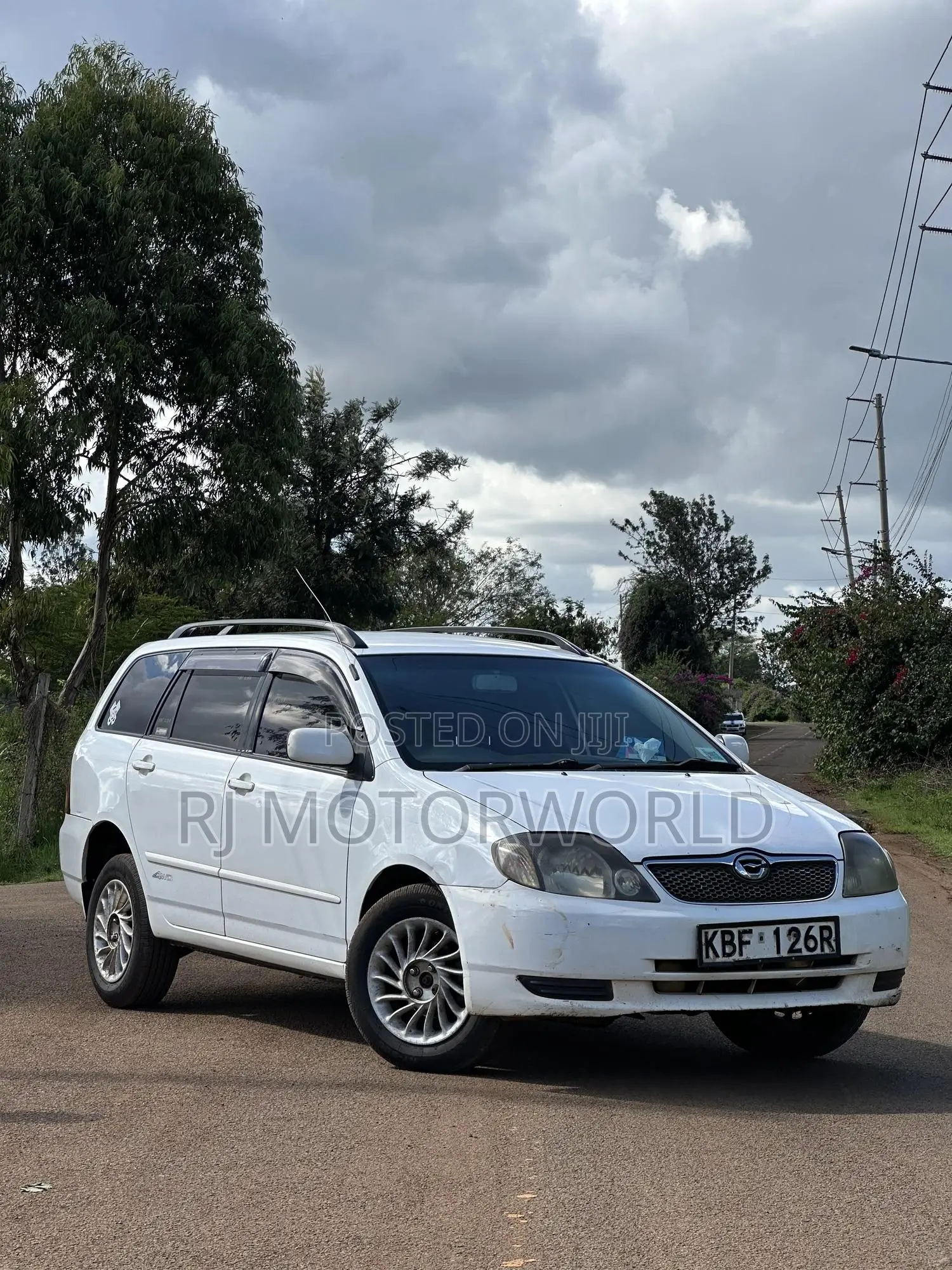 Toyota Corolla Fielder 1.8 Petrol AWD 2002 White