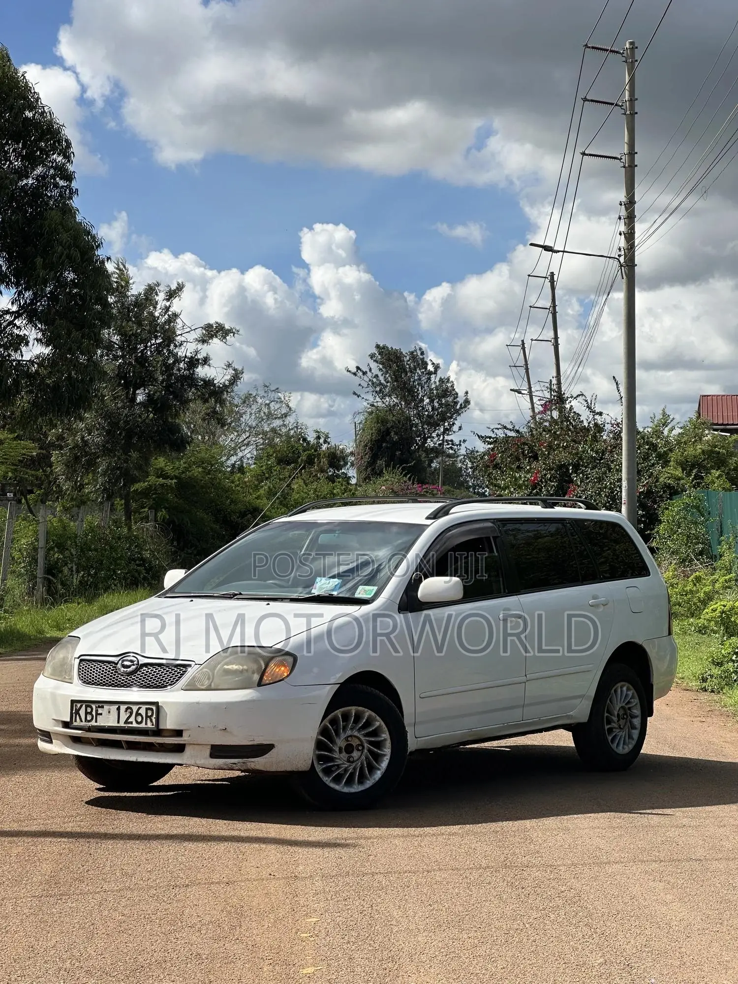 Toyota Corolla Fielder 1.8 Petrol AWD 2002 White