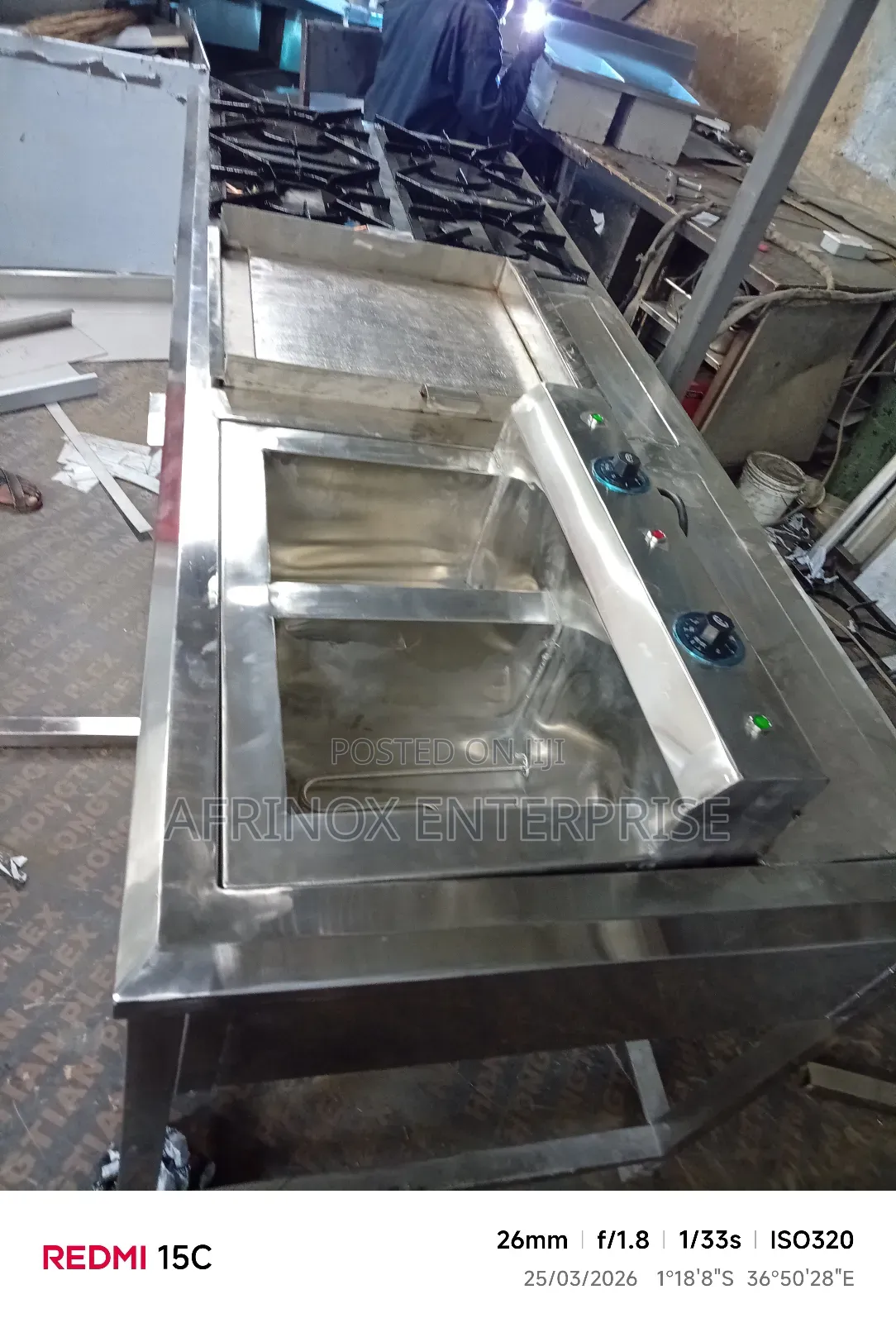 Restaurant Jiko, Combined Gas Cooker